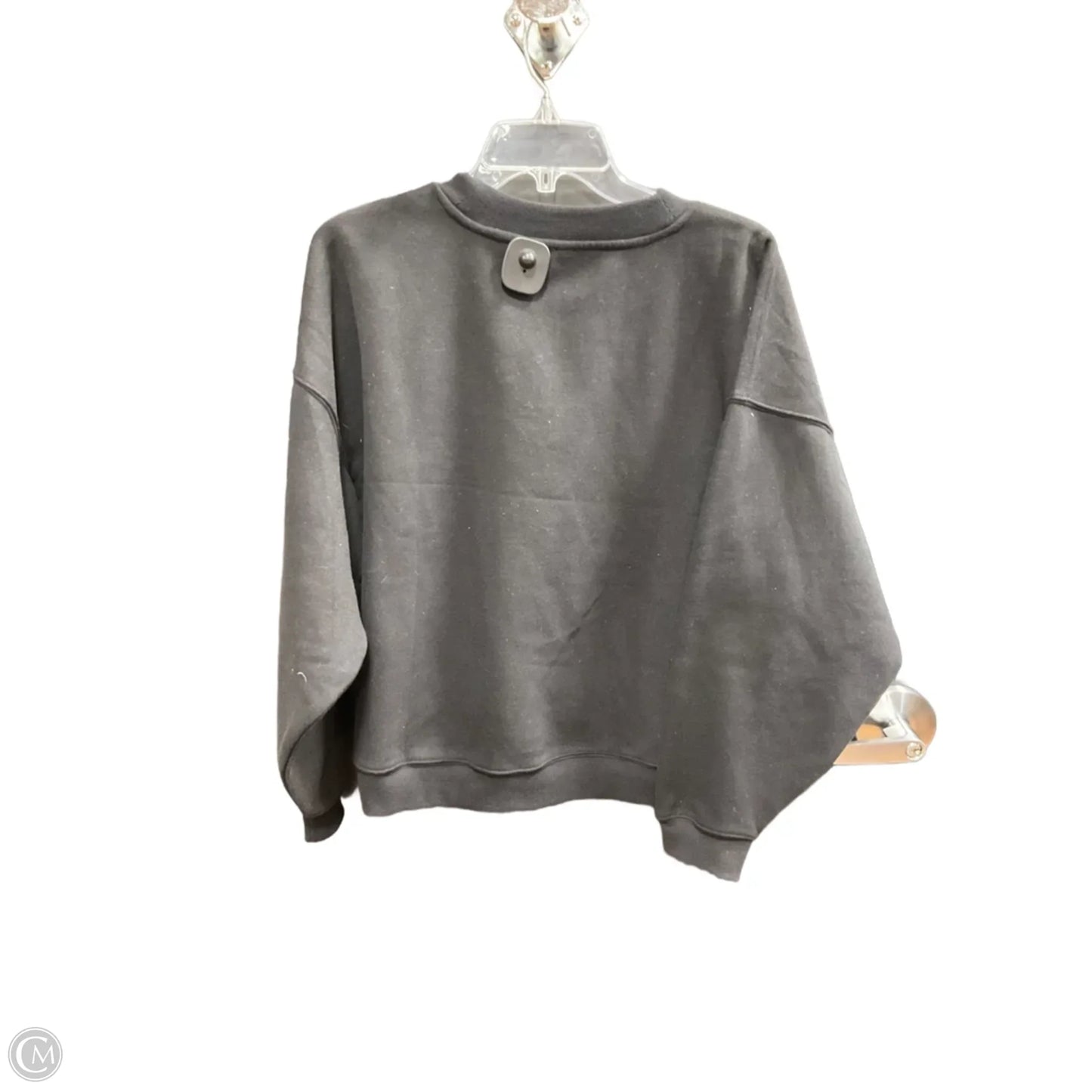 Athletic Sweatshirt Crewneck By Dkny In Black, Size: M