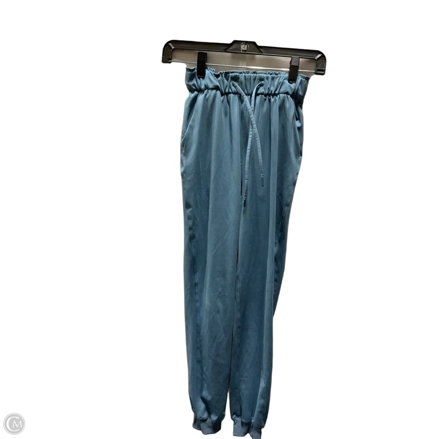 Athletic Pants By Lululemon In Blue, Size: 0