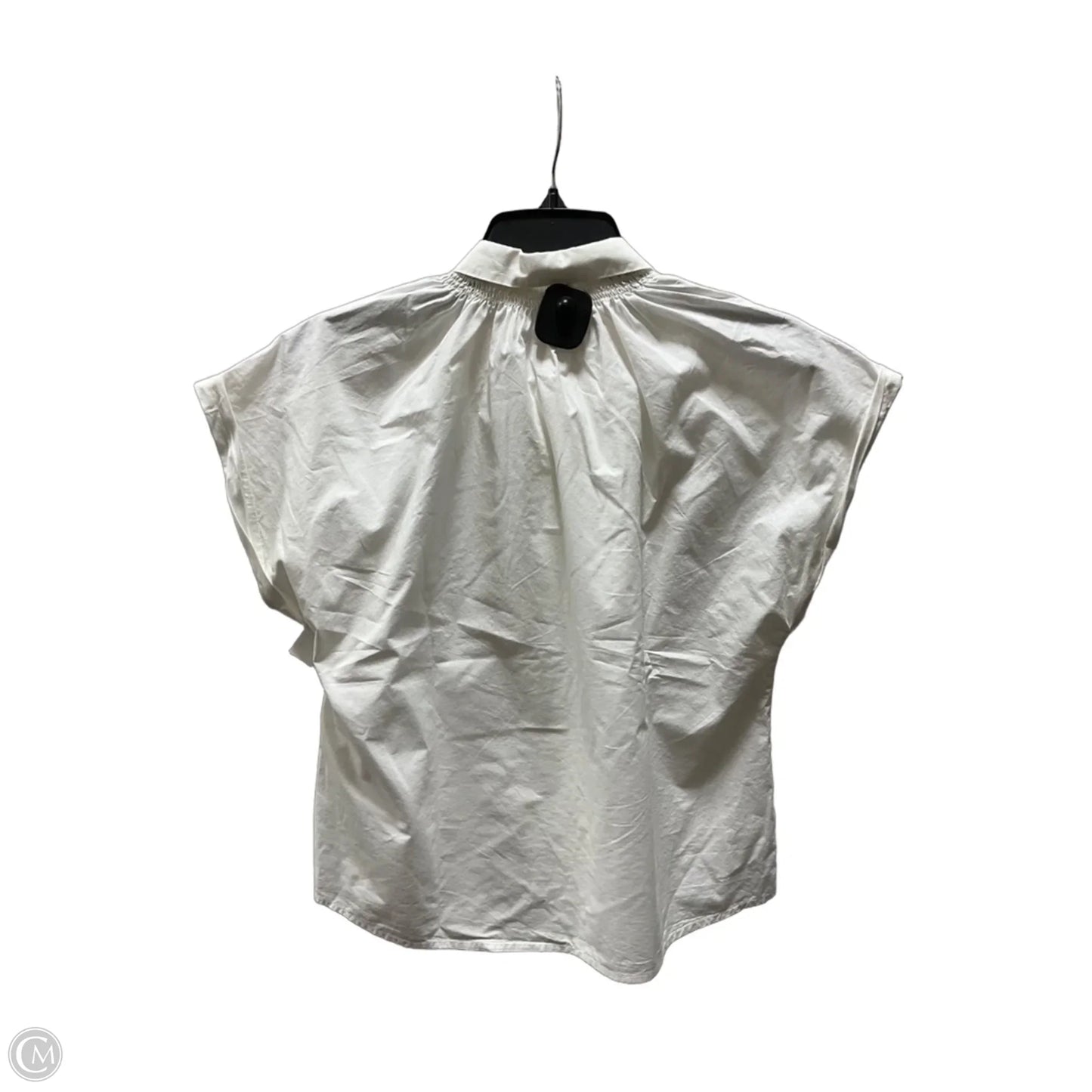 Blouse Short Sleeve By A Loves A In Cream, Size: M