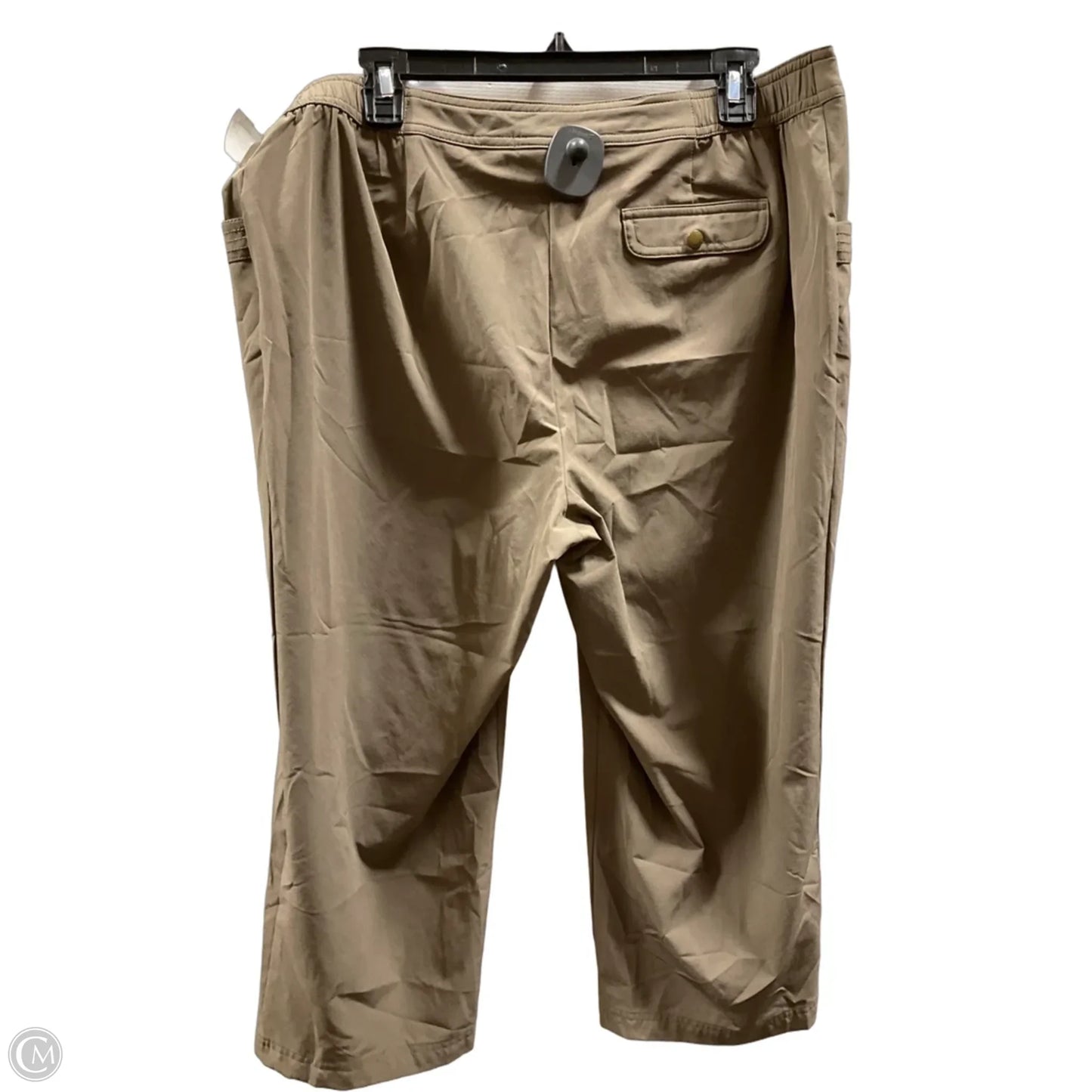 Athletic Pants By Zenergy By Chicos In Beige, Size: 12