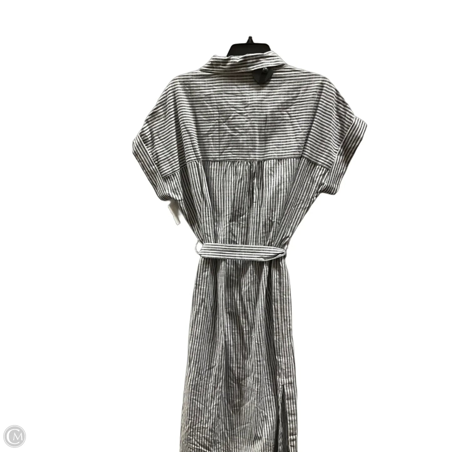Dress Casual Midi By Ophelia Roe In Striped Pattern, Size: M