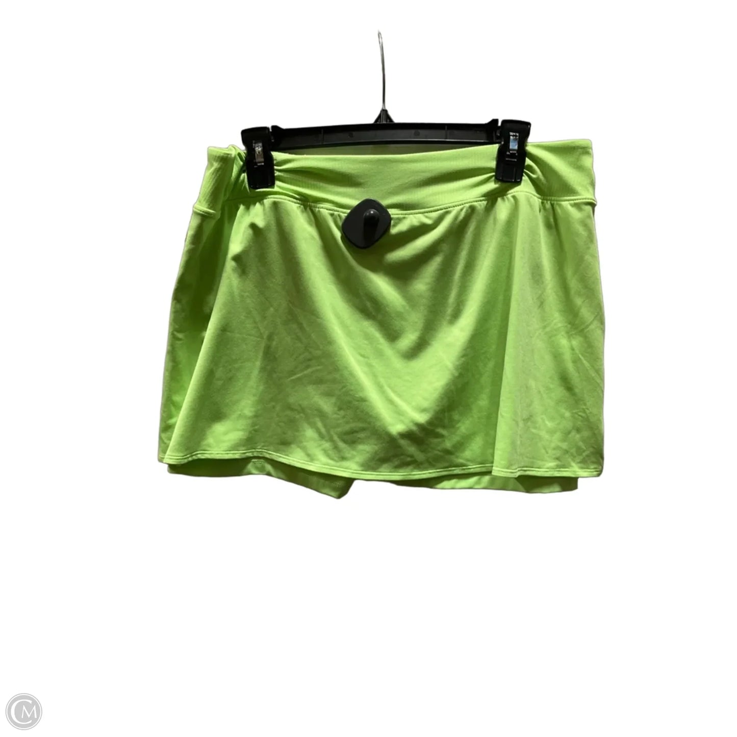Athletic Skort By Nike Apparel In Green, Size: Xl