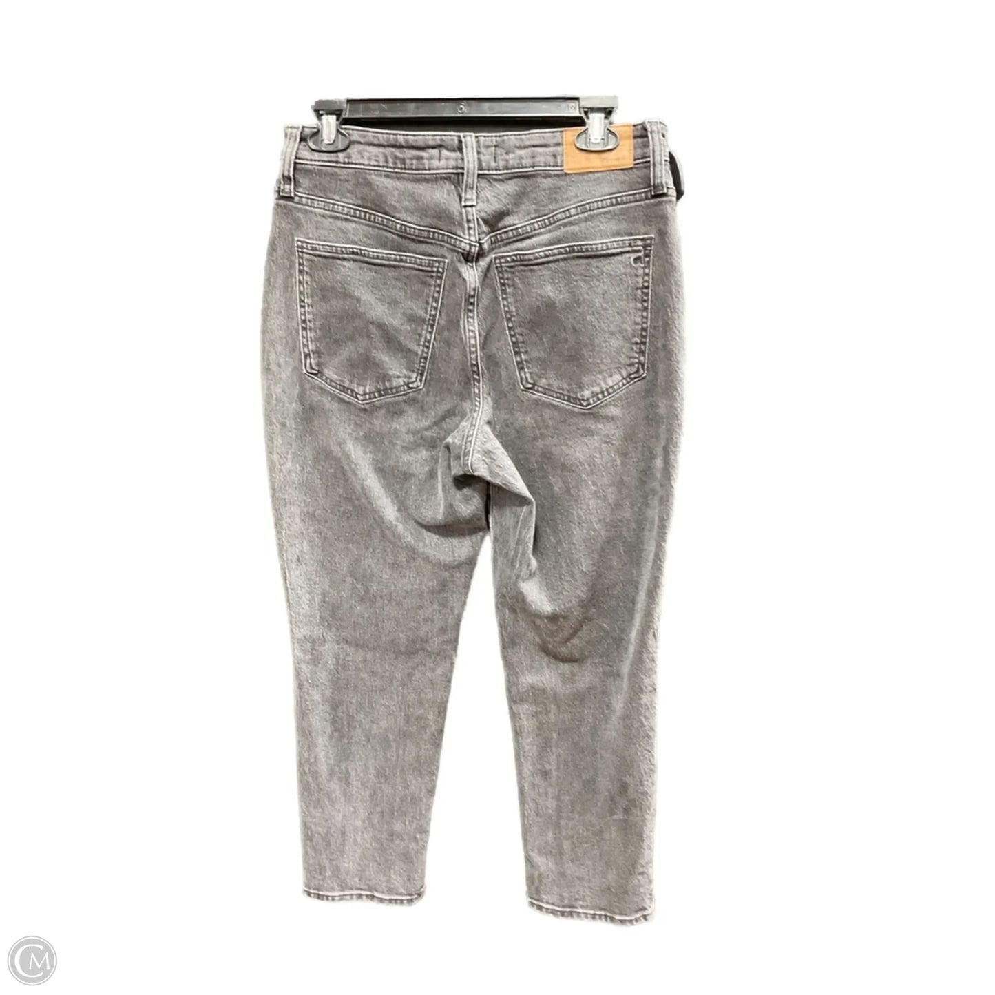 Jeans Straight By Madewell In Black, Size: 8p