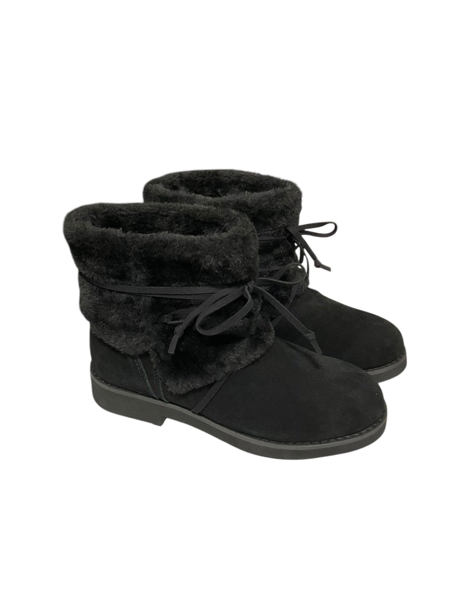 Boots Ankle Flats By Style And Company In Black, Size: 8