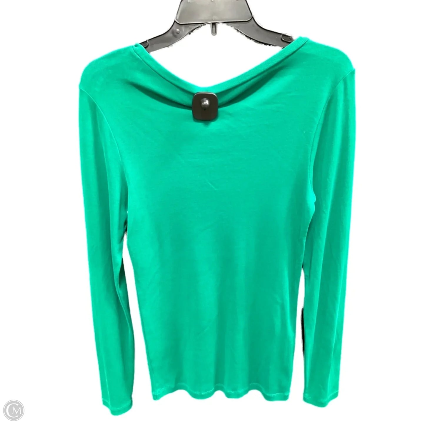 Top Long Sleeve Basic By J. Crew In Green, Size: M