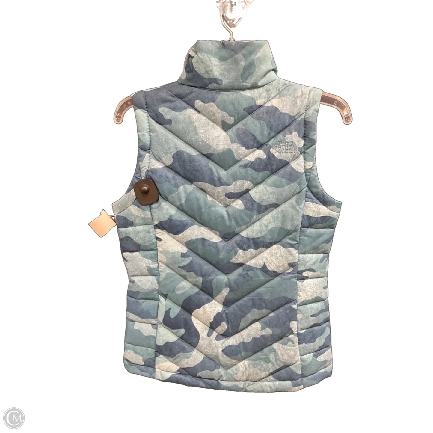 Vest Puffer & Quilted By The North Face In Camouflage Print, Size: Xs