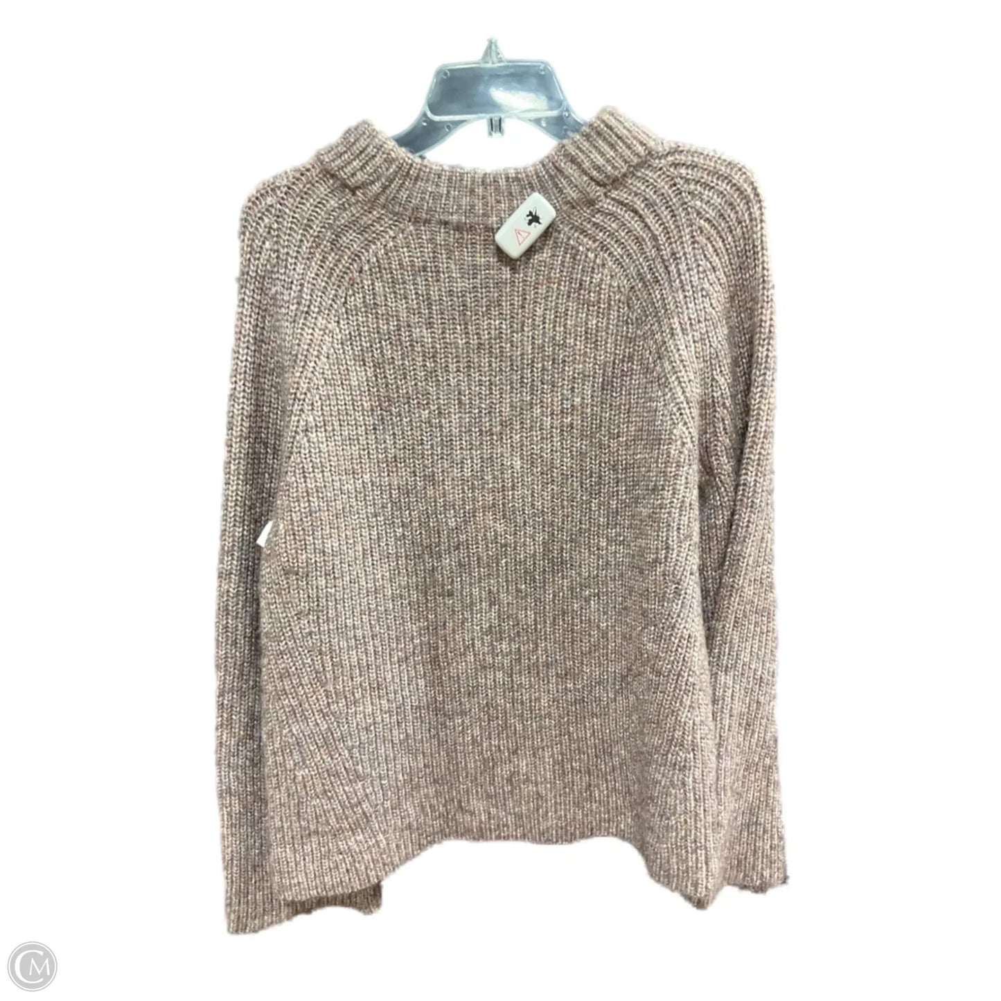 Sweater By Ann Taylor In Purple, Size: L