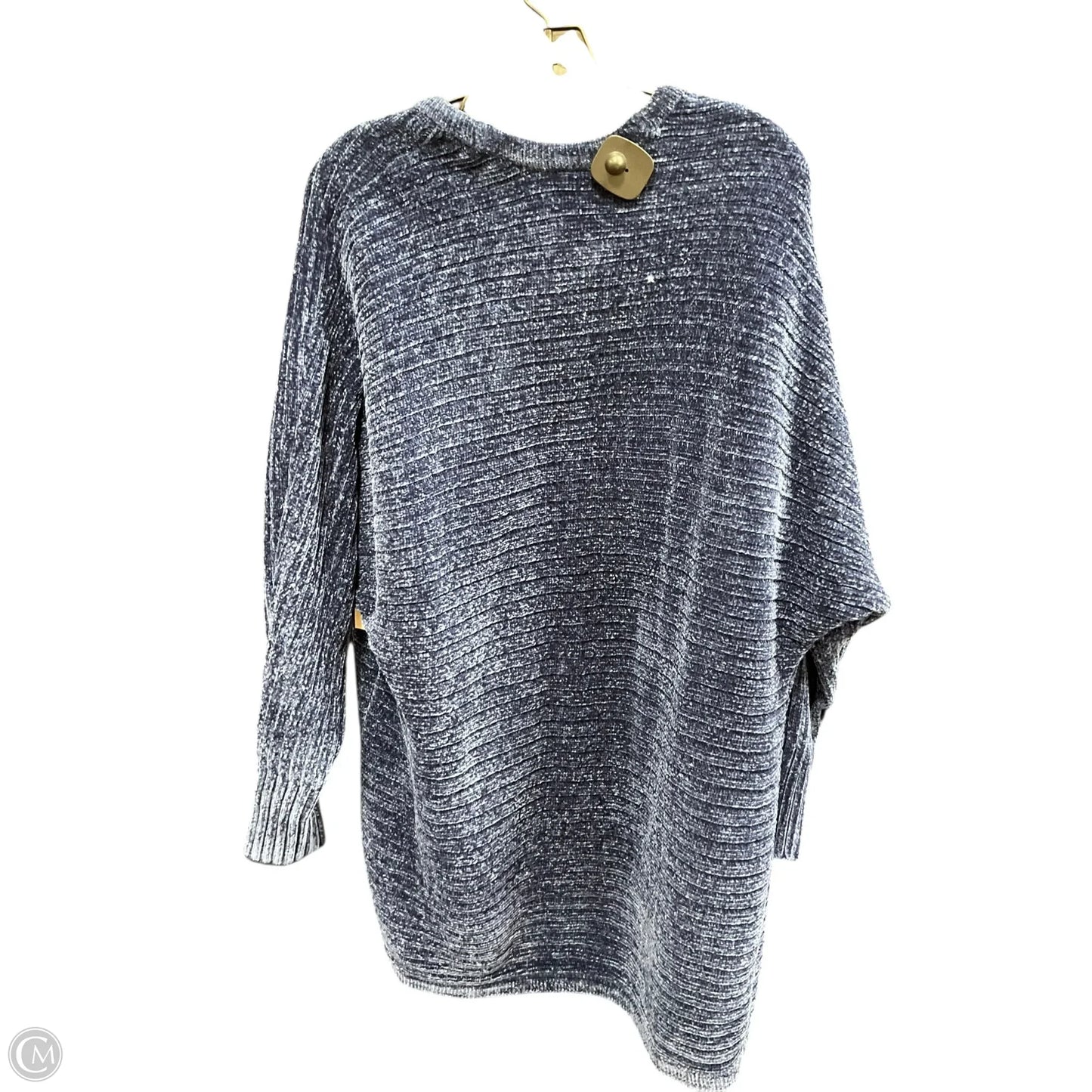 Sweater Cardigan By Torrid In Blue, Size: 1x