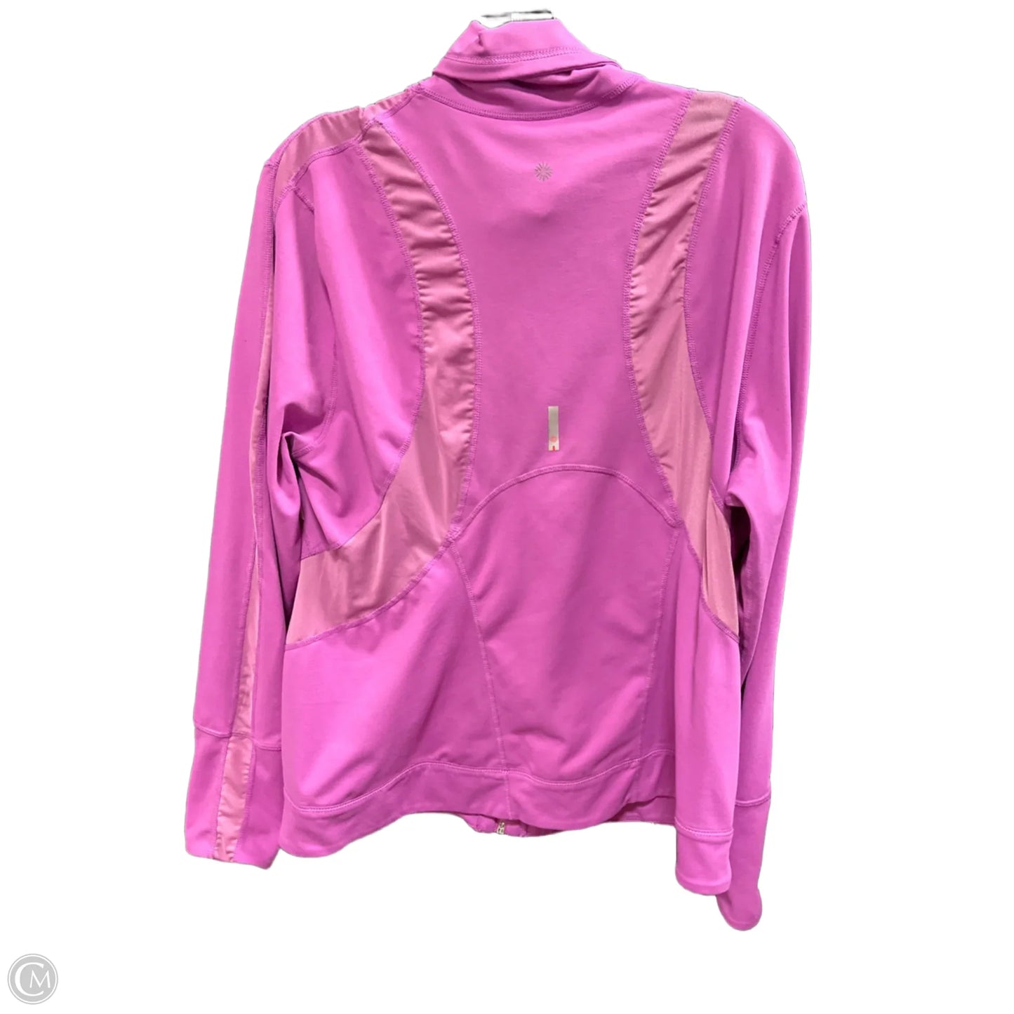 Athletic Jacket By Tangerine In Purple, Size: Xxl