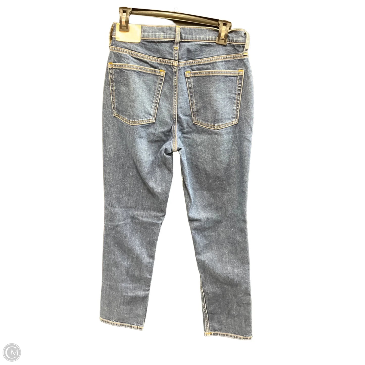Jeans Straight By Everlane In Blue Denim, Size: 4