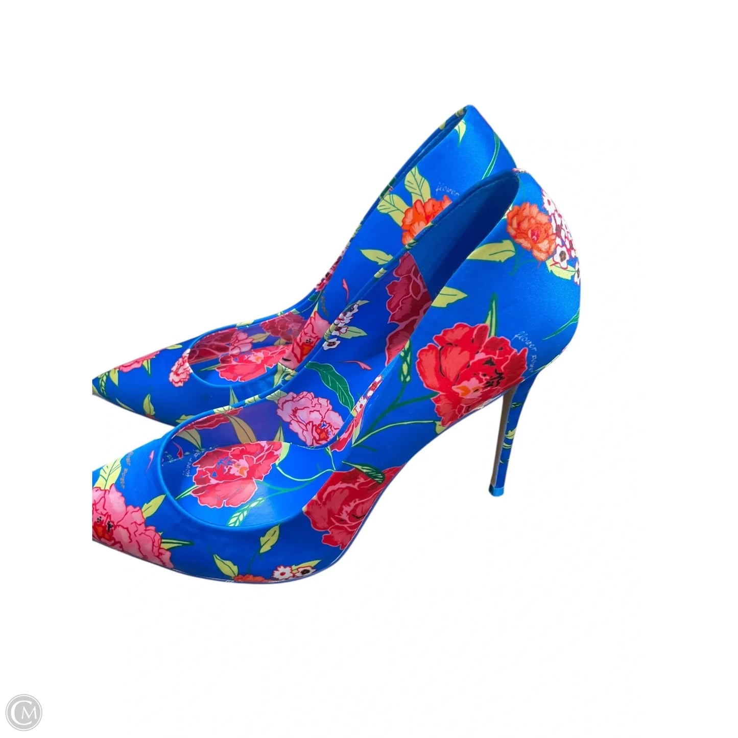 Shoes Heels Stiletto By Aldo In Floral Print, Size: 10