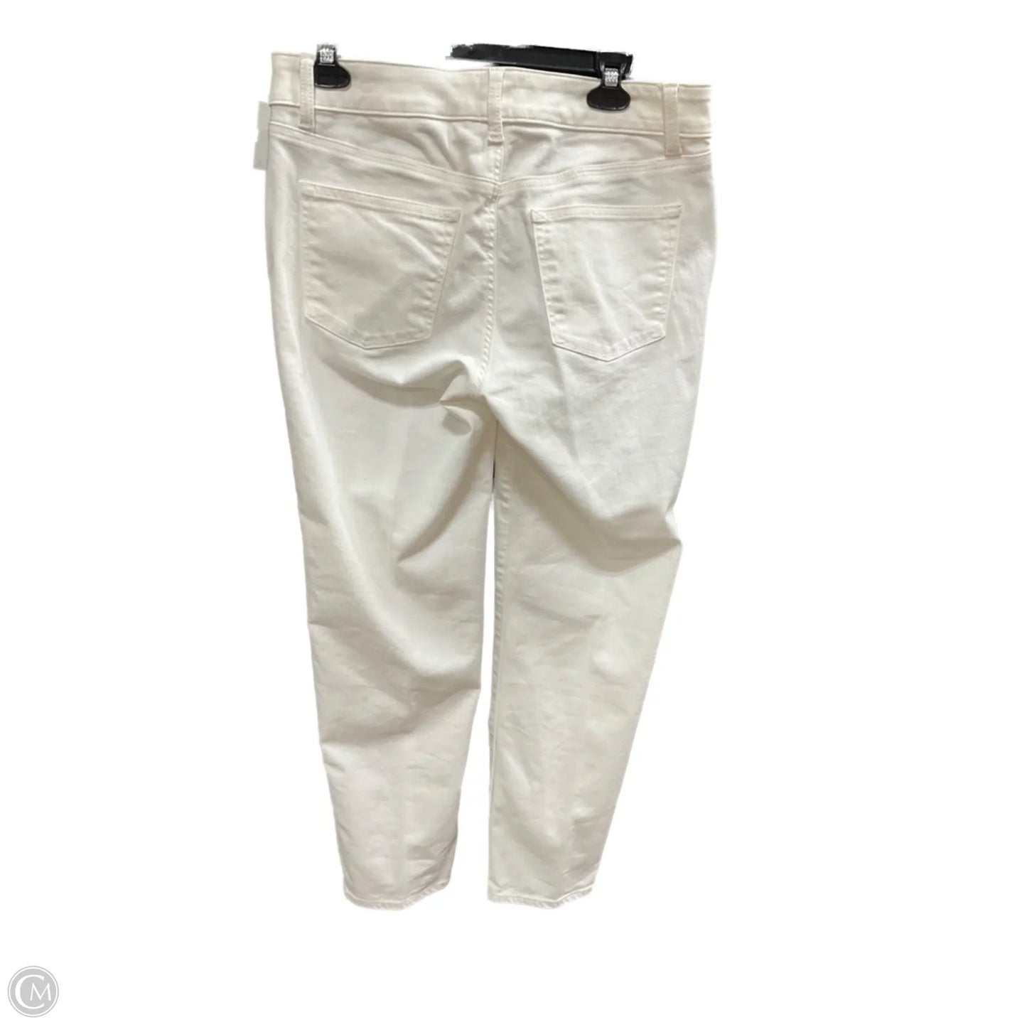 Jeans Boyfriend By Talbots In White, Size: 6