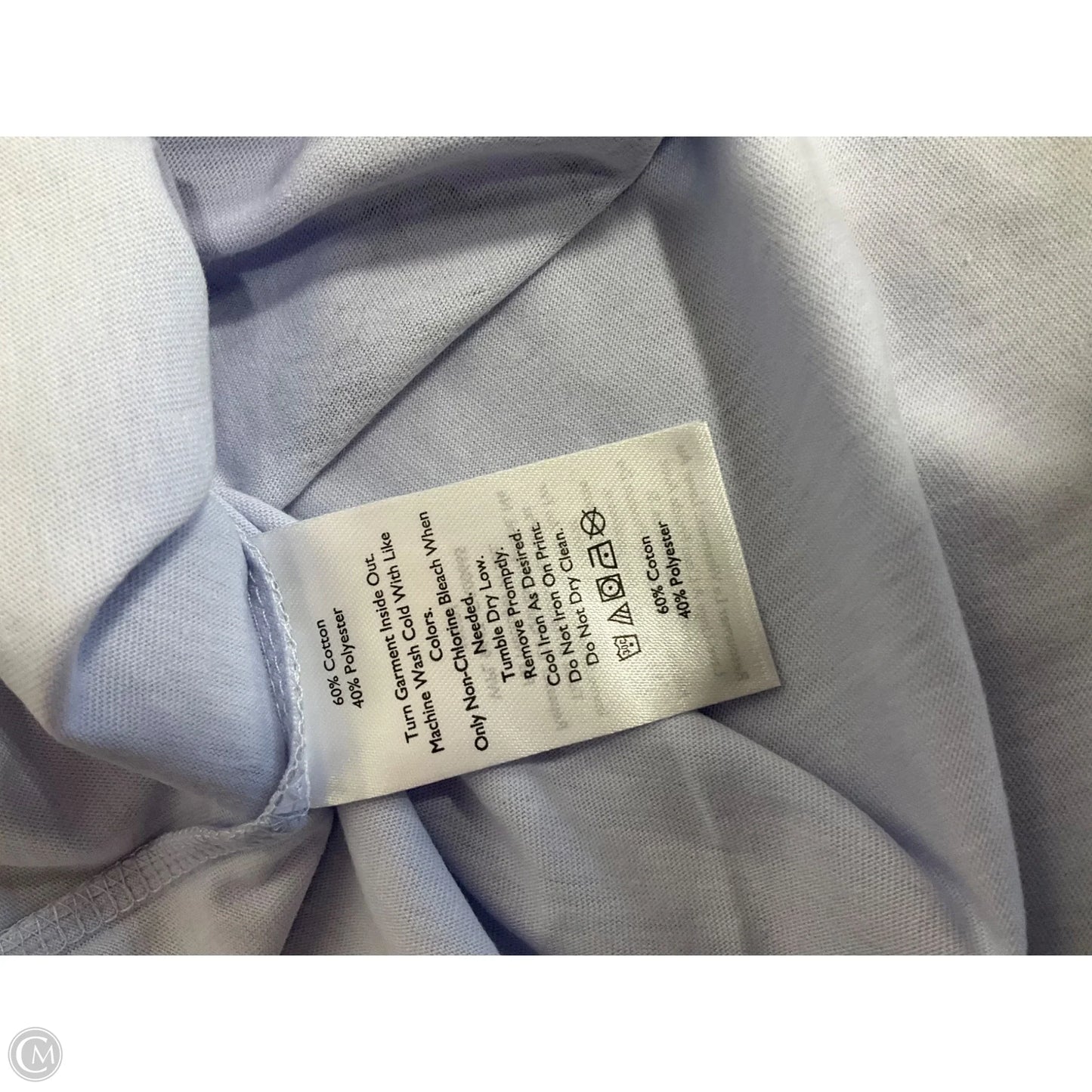 Top Short Sleeve Basic By Eddie Bauer In Purple, Size: S