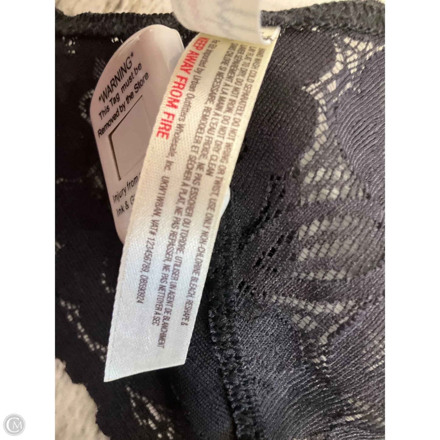 Bra By Free People In Black, Size: Xl