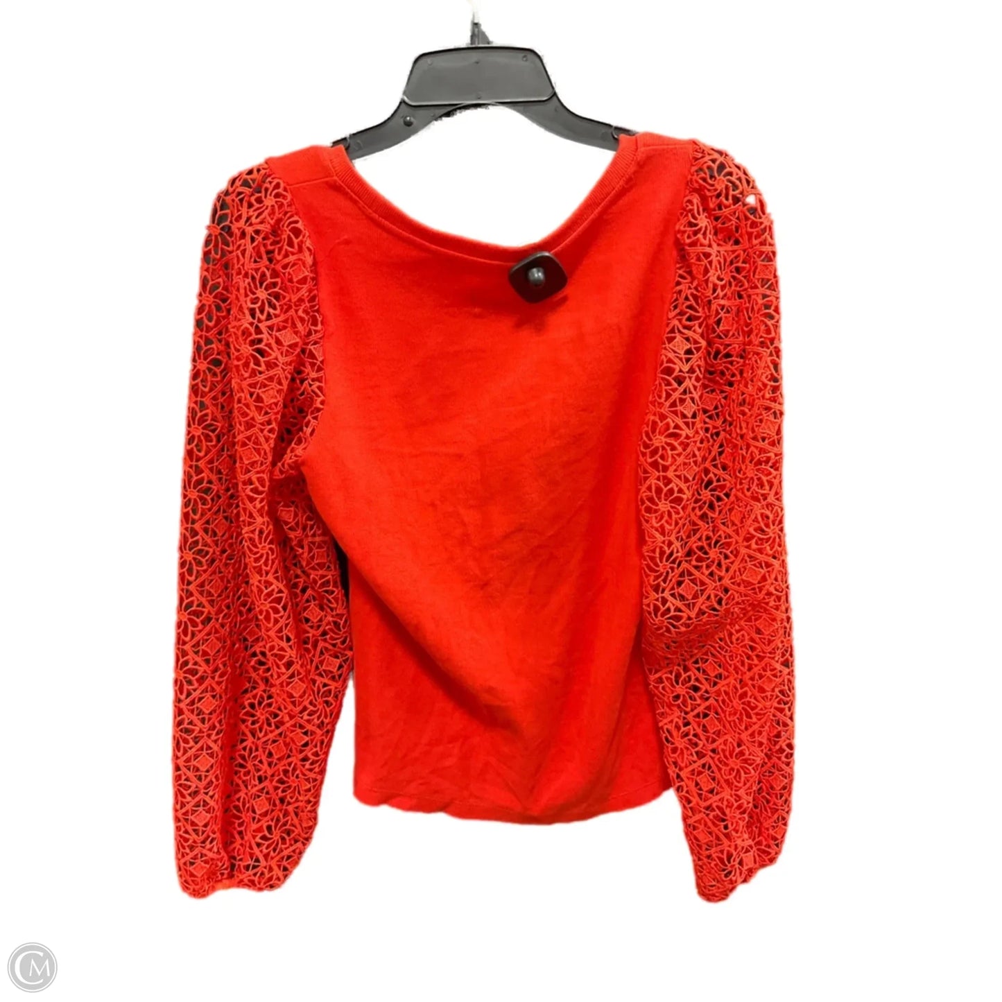 Top Long Sleeve By Maeve In Orange, Size: M