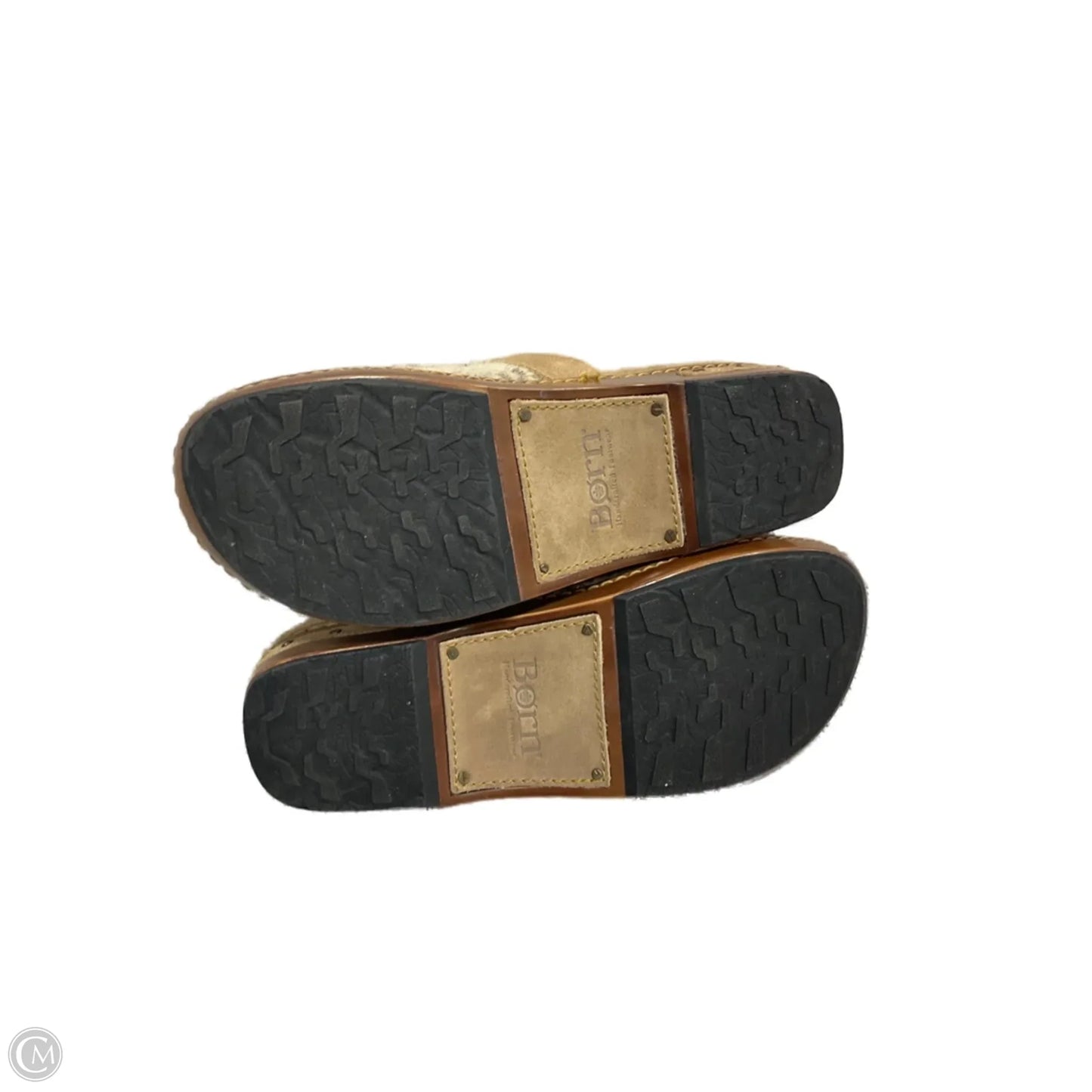 Shoes Heels Platform By Born In Brown, Size: 9