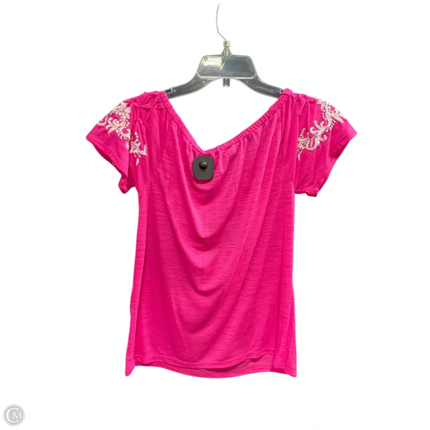 Top Short Sleeve By Inc In Pink, Size: Xs