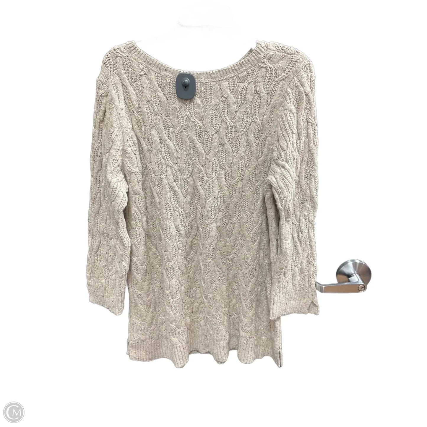 Sweater By J. Jill In Tan, Size: 2x