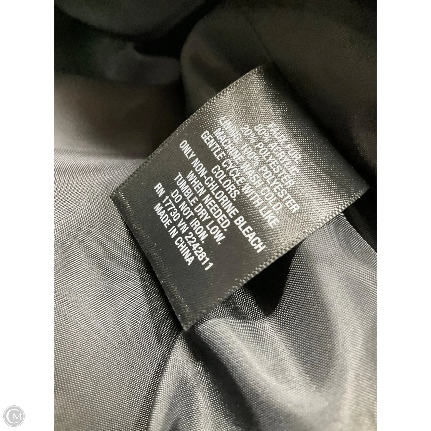 Vest Faux Fur & Sherpa By Mossimo In Green, Size: L