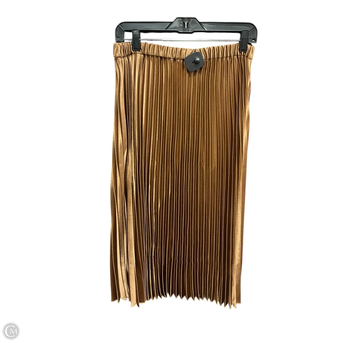 Skirt Midi By Anne Klein In Bronze, Size: S