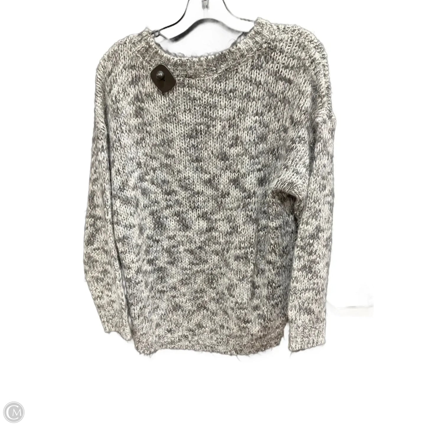 Sweater By Loft In Grey, Size: M