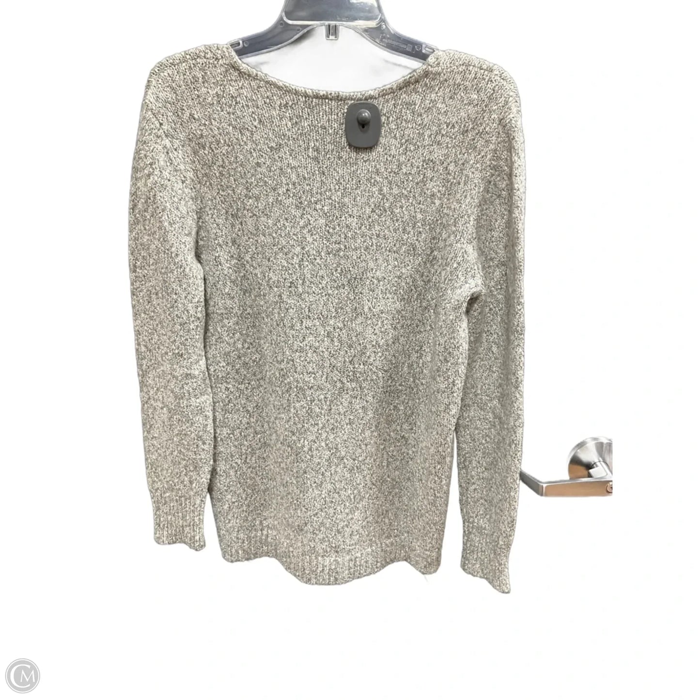 Sweater By Loft In Grey, Size: M