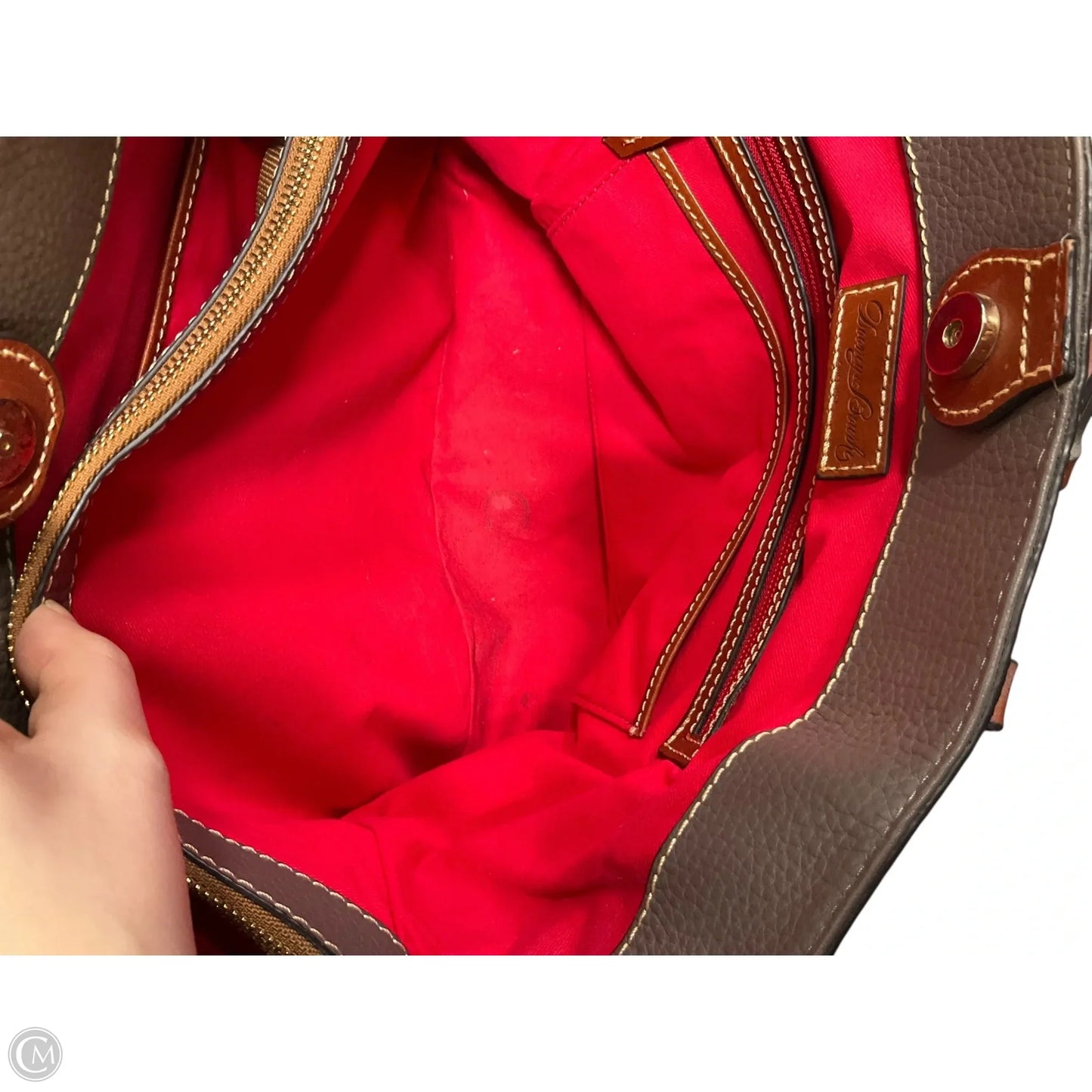 Handbag Designer By Dooney And Bourke, Size: Large