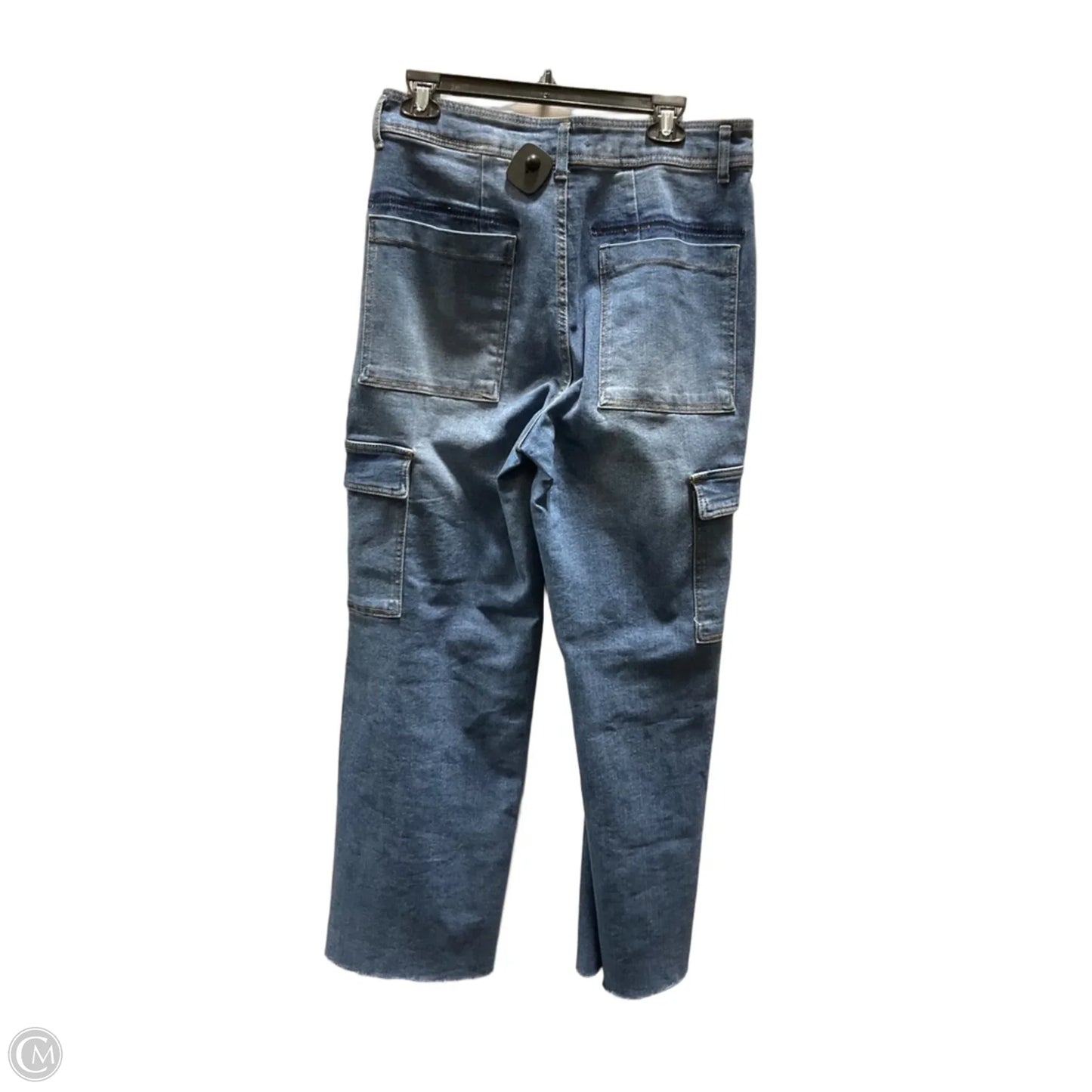 Jeans Wide Leg By Oat In Blue Denim, Size: 10