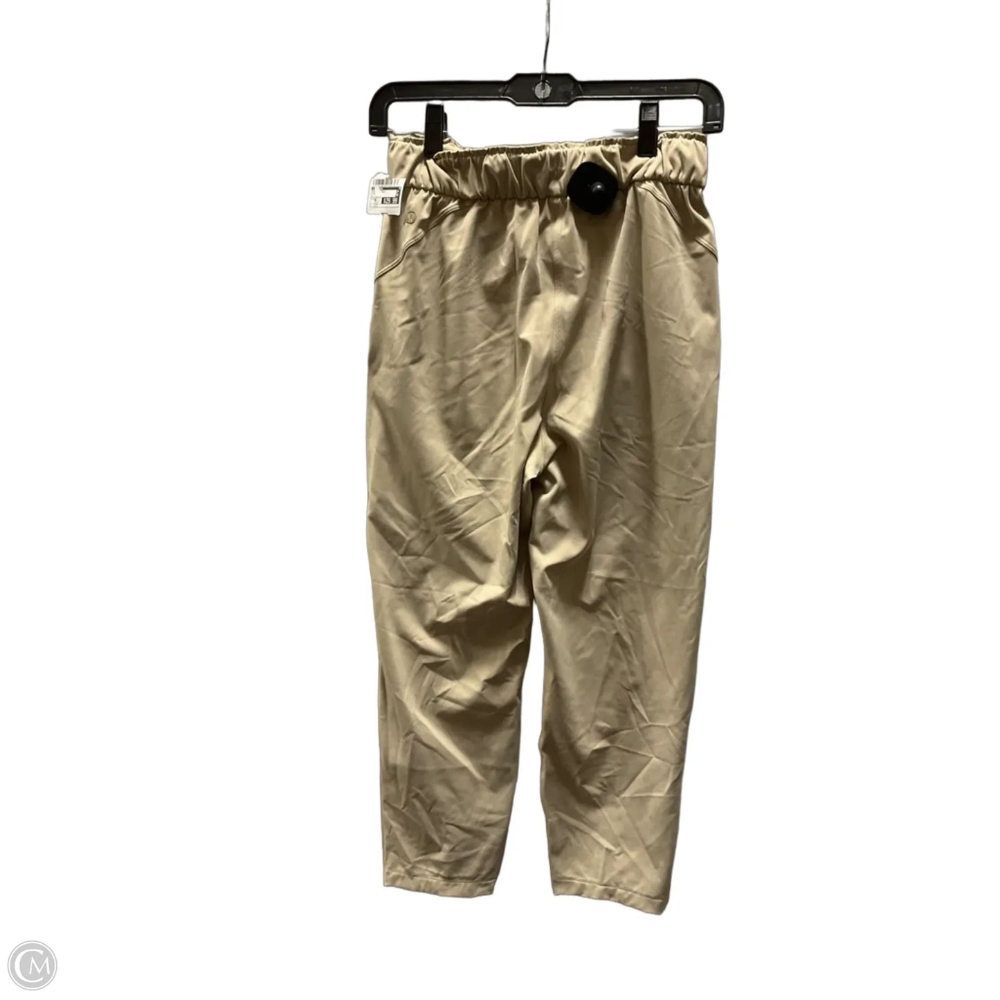 Athletic Pants By Lululemon In Tan, Size: S