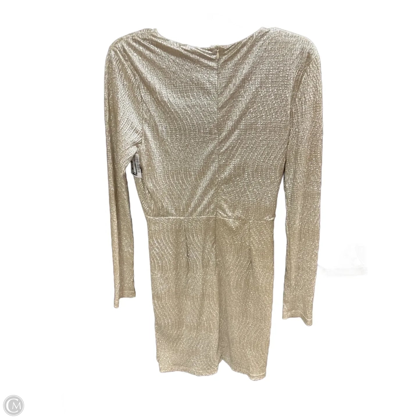 Dress Party Short By Gianni Bini In Silver, Size: M