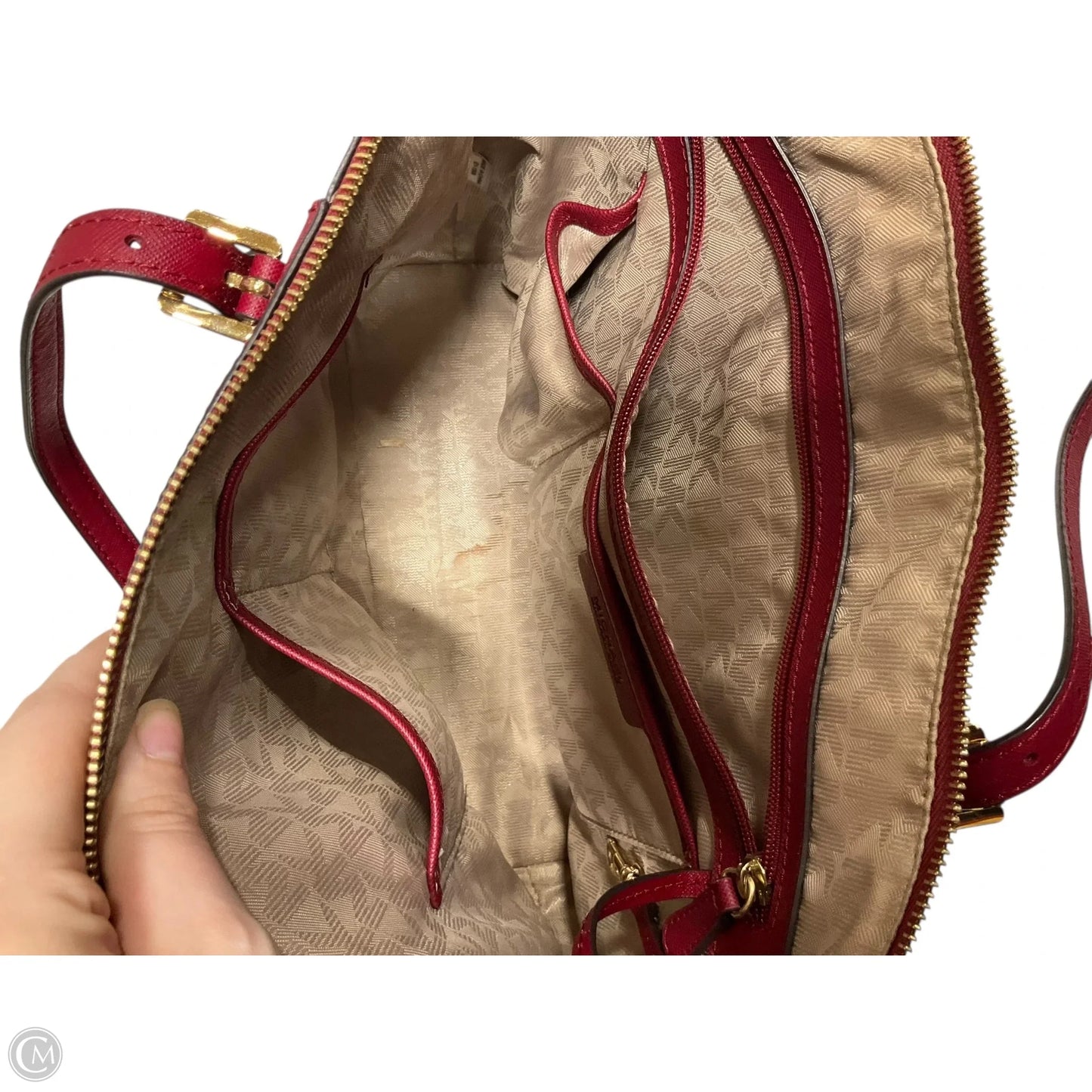 Handbag Designer By Michael Kors, Size: Large