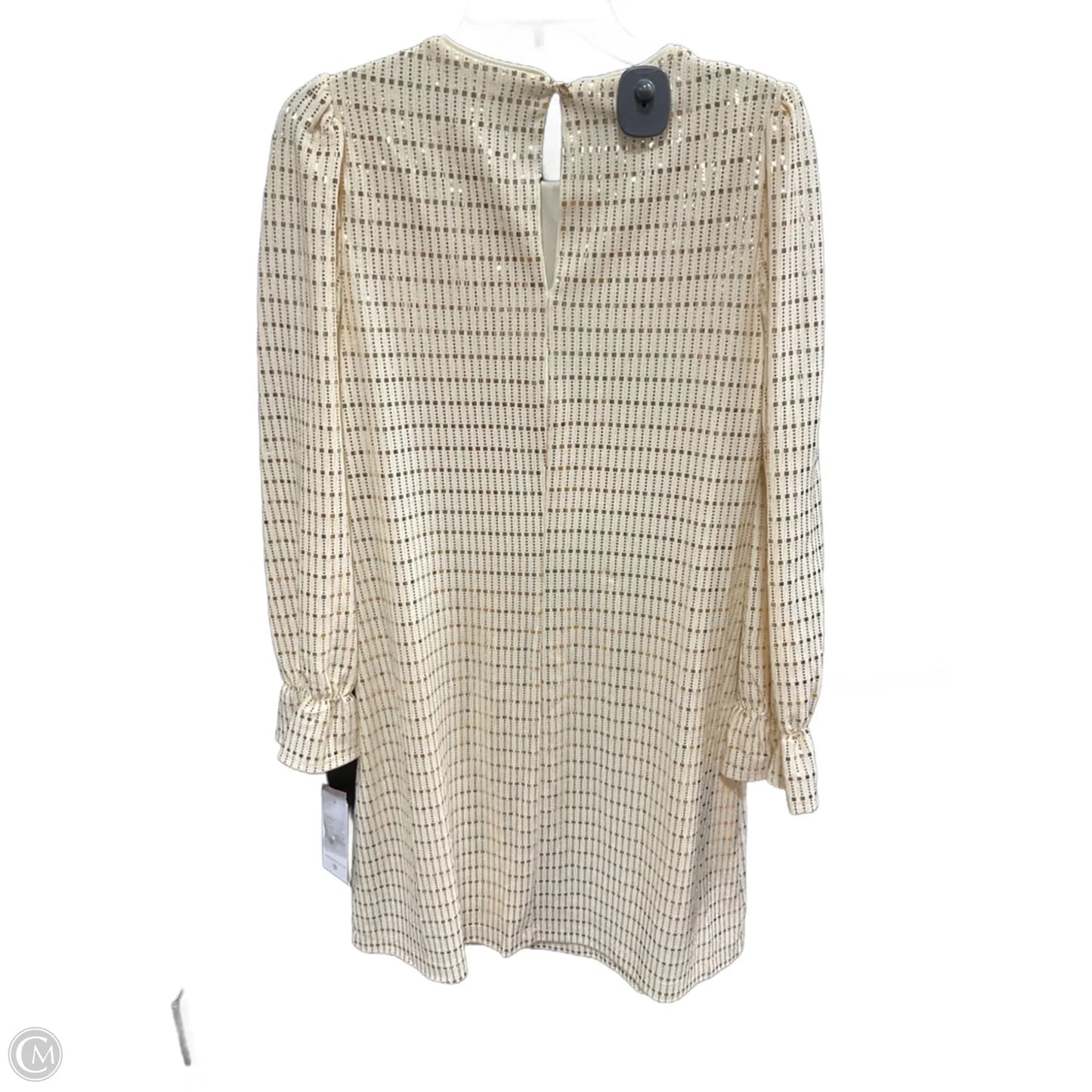 Dress Party Short By Donna Ricco In Cream, Size: 4