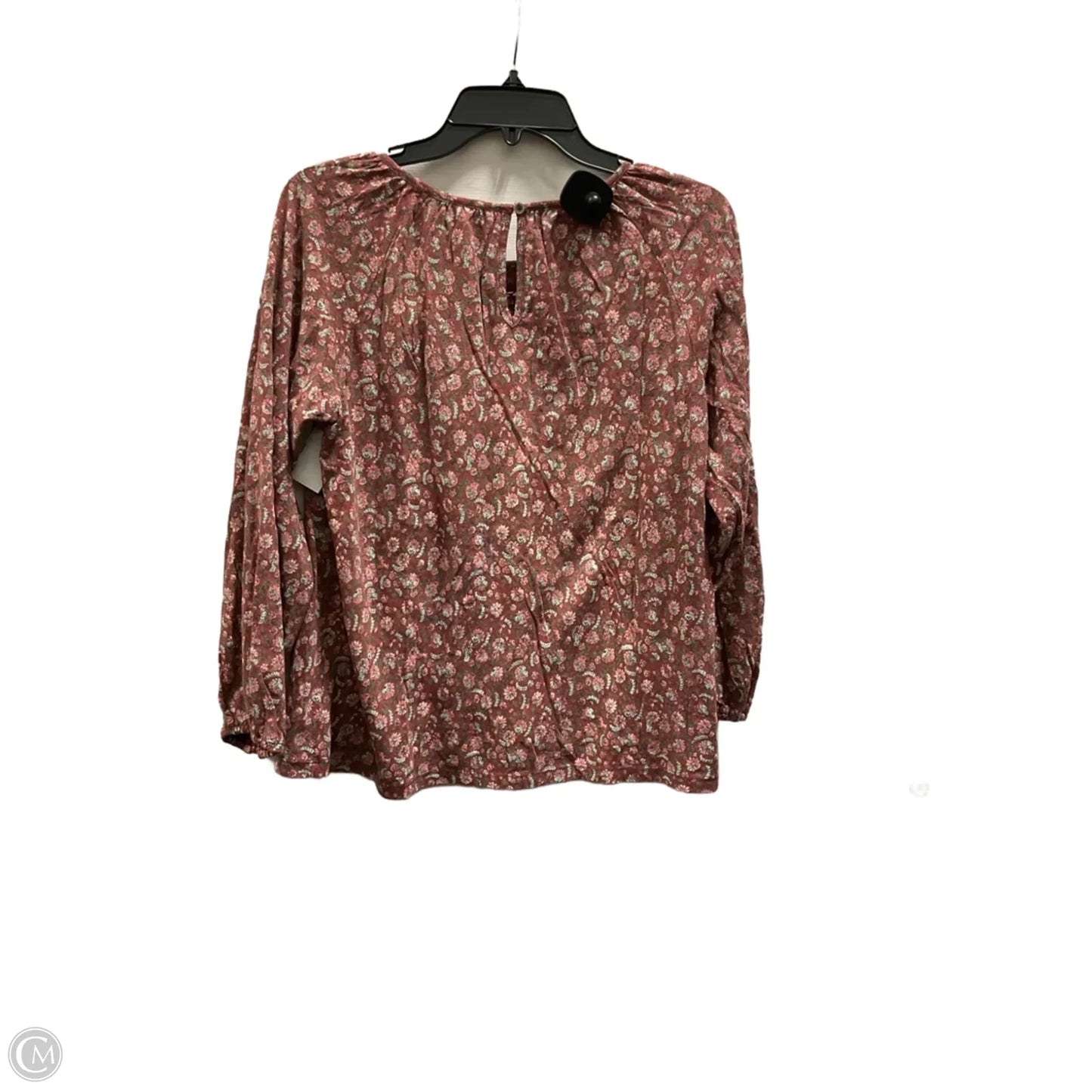 Top Long Sleeve By Lucky Brand In Mauve, Size: M