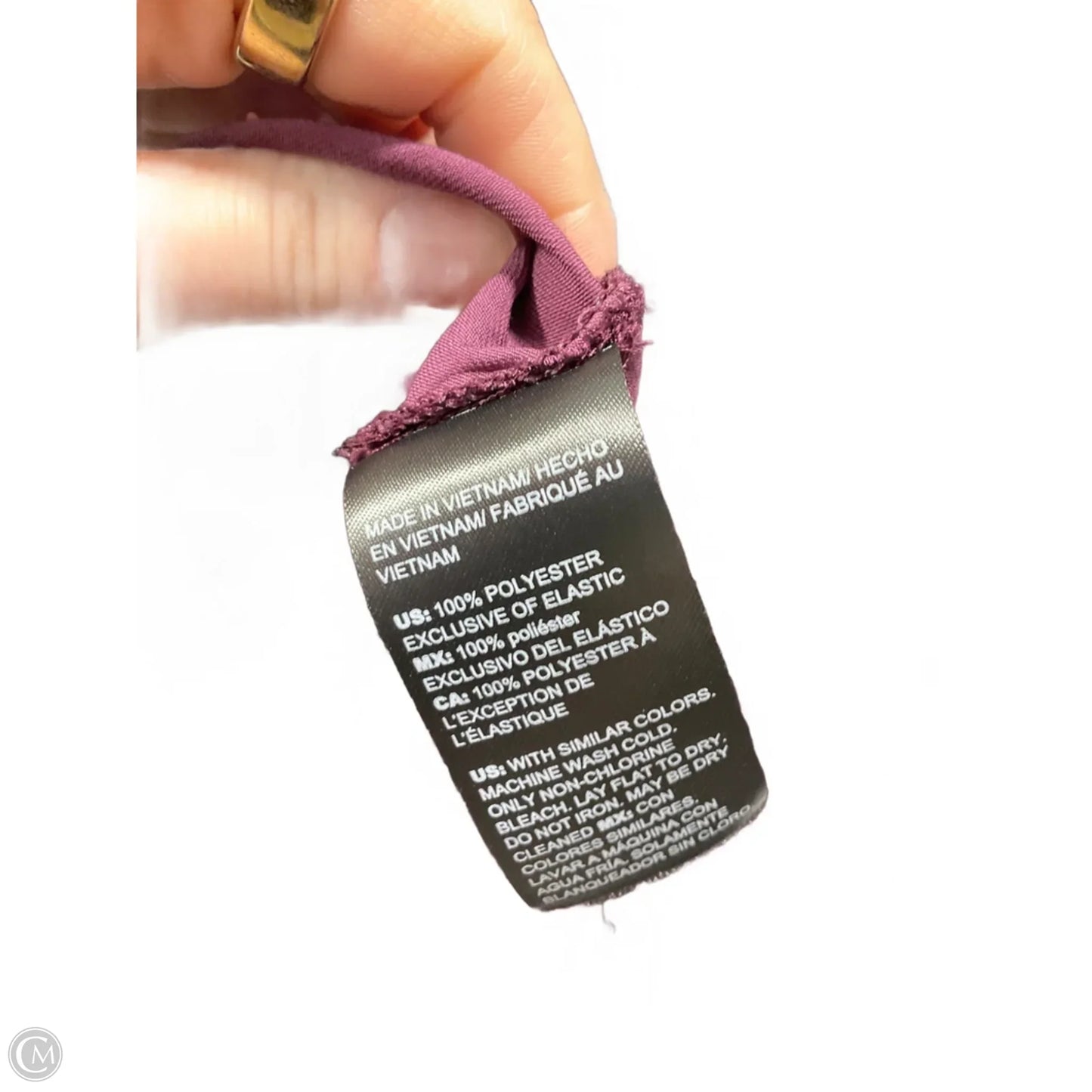 Top Sleeveless By White House Black Market In Purple, Size: M