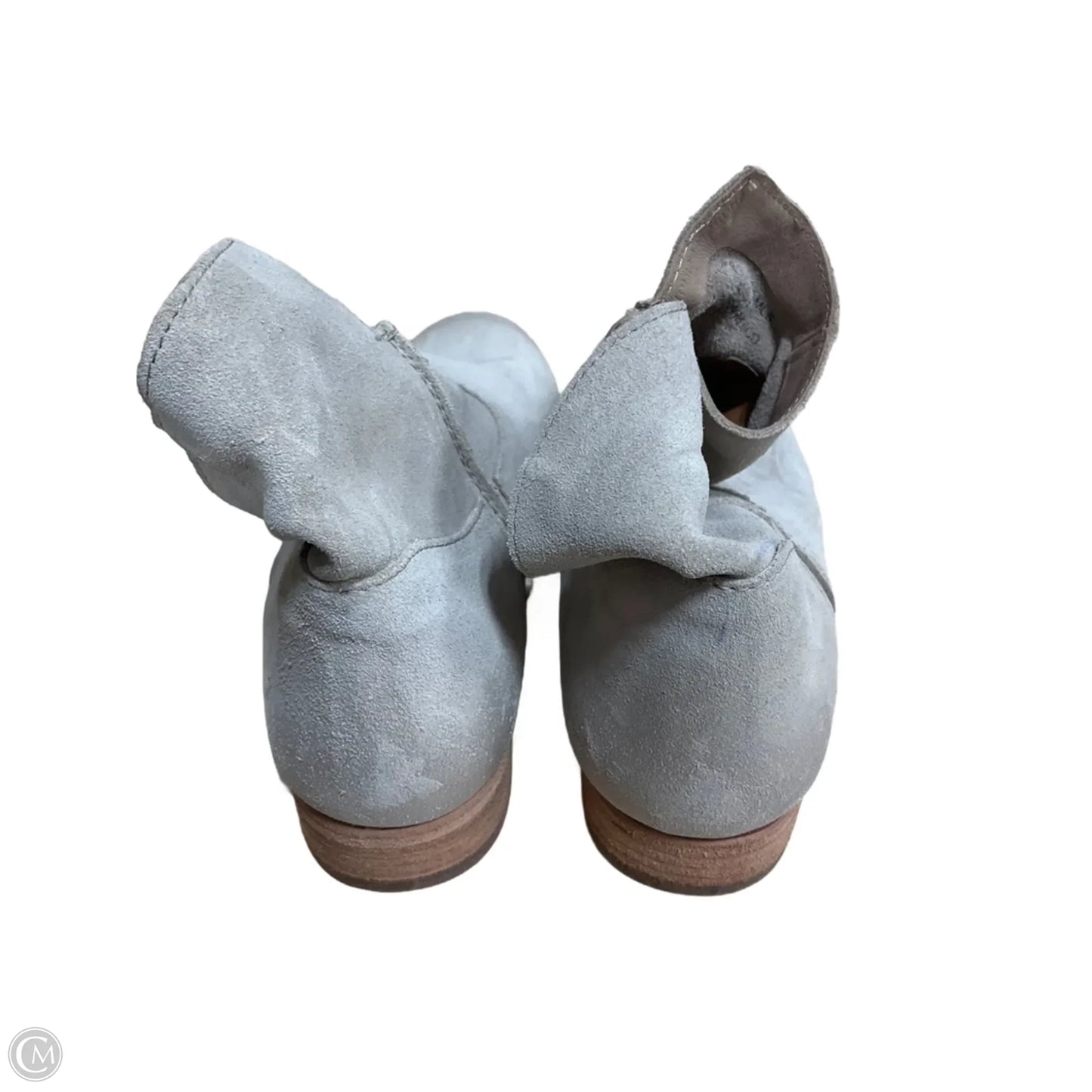 Boots Designer By Frye In Grey, Size: 9