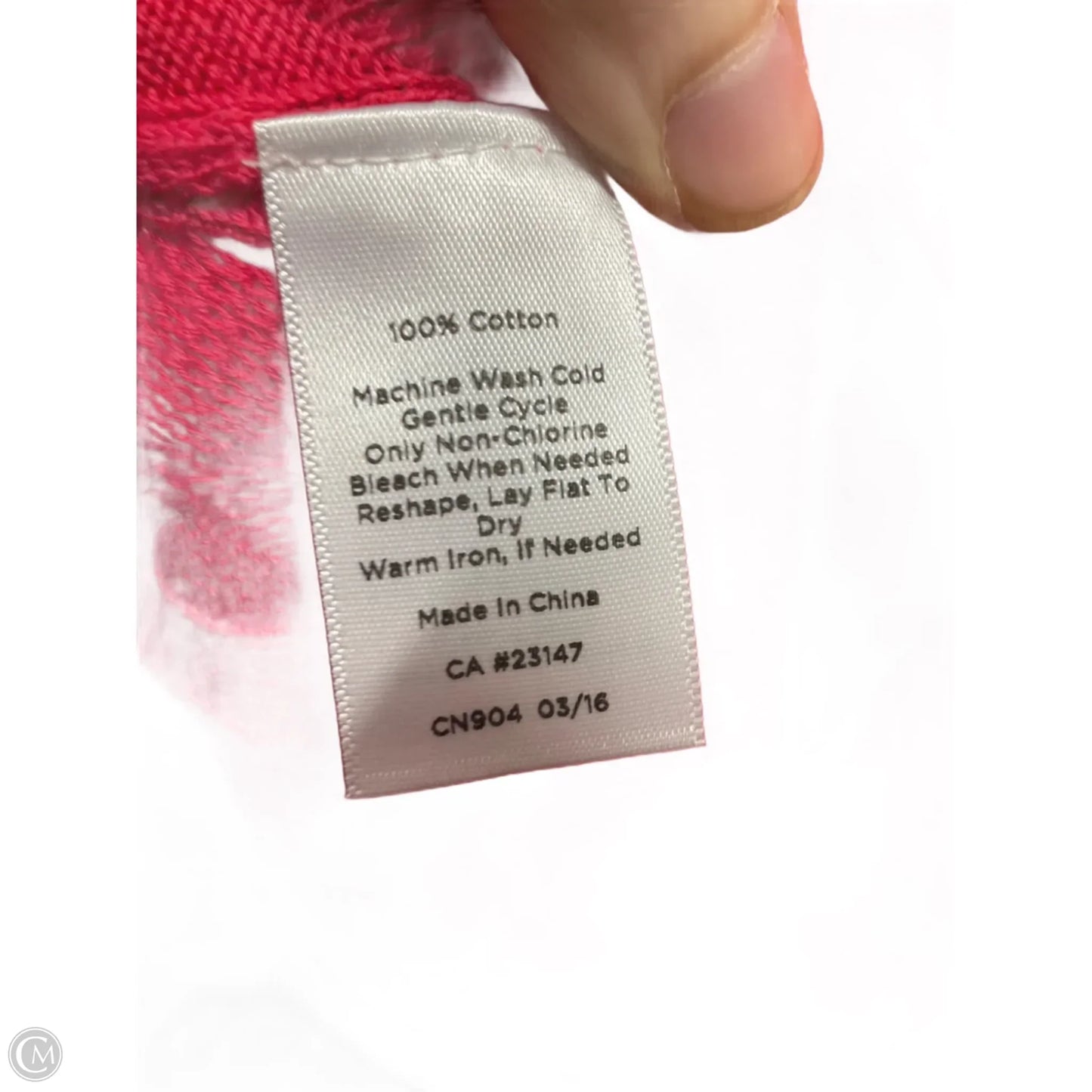Top Long Sleeve By Talbots In Pink, Size: Sp