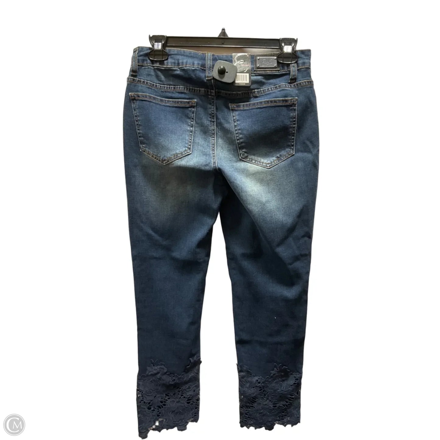 Jeans Straight By Earl Jean In Blue Denim, Size: 6