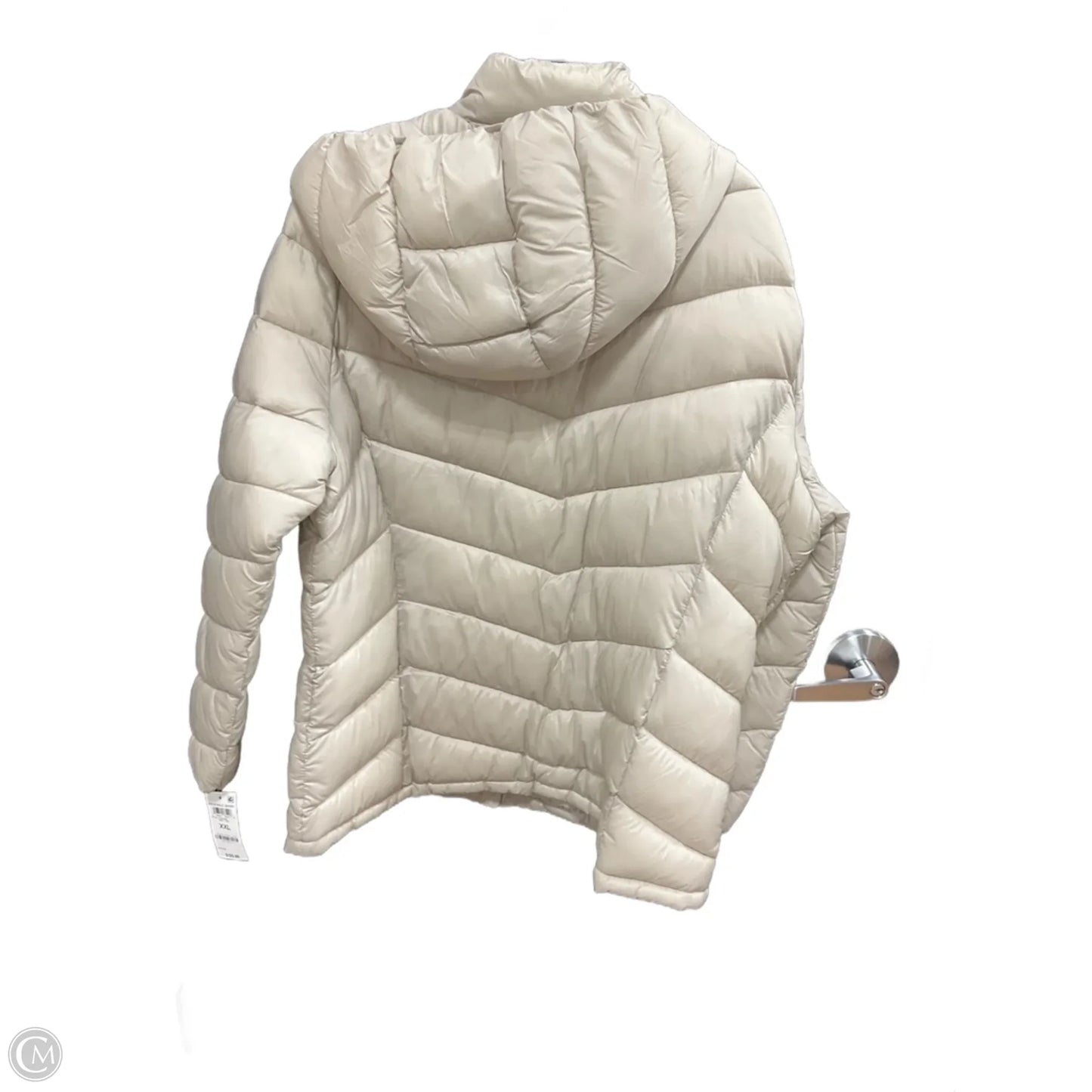 Coat Puffer & Quilted By Charter Club In Beige, Size: Xxl