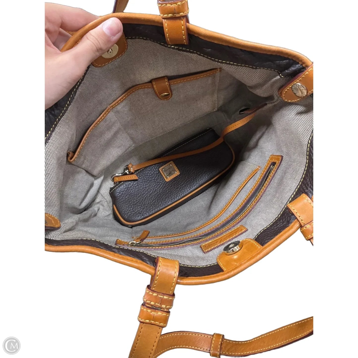 Handbag Designer By Dooney And Bourke, Size: Large