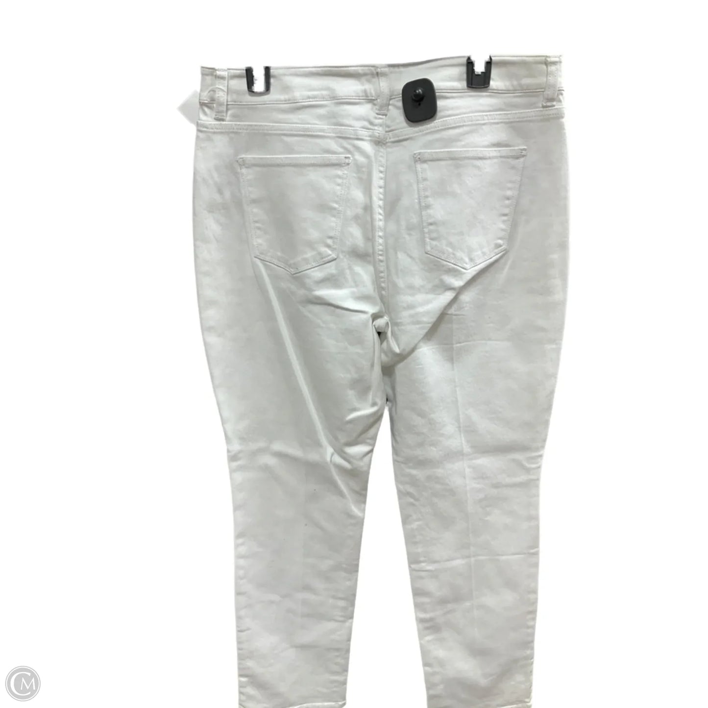 Jeans Straight By Talbots In White, Size: 14p