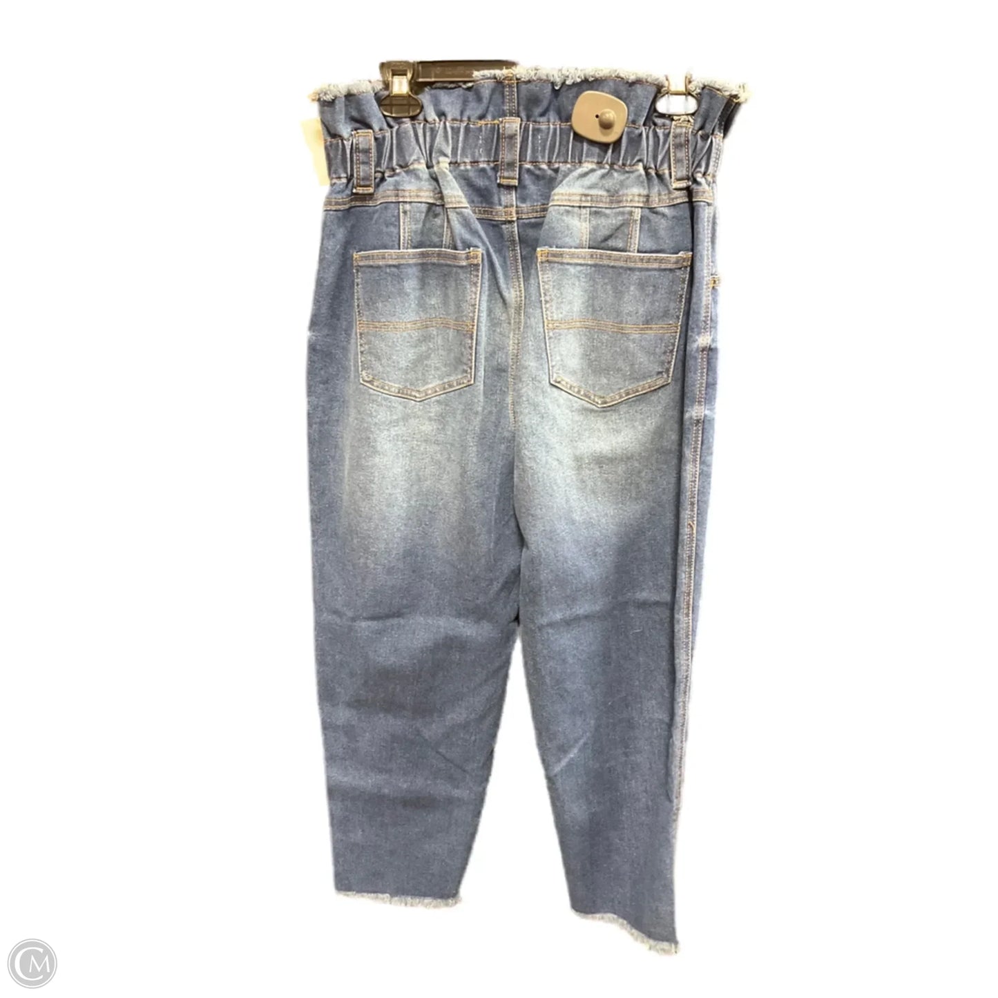 Jeans Boot Cut By Madden Girl In Blue, Size: L