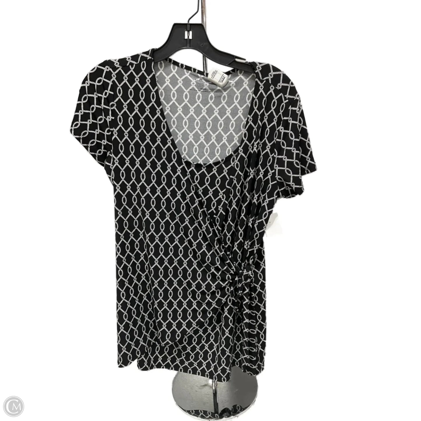 Maternity Top Short Sleeve By Motherhood, Size: M