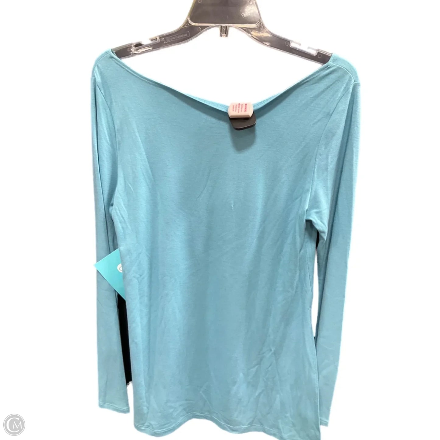 Top Long Sleeve By Bzees In Blue, Size: M