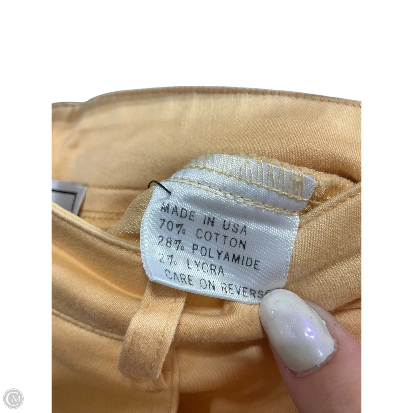 Pants Designer By St. John In Yellow, Size: 10