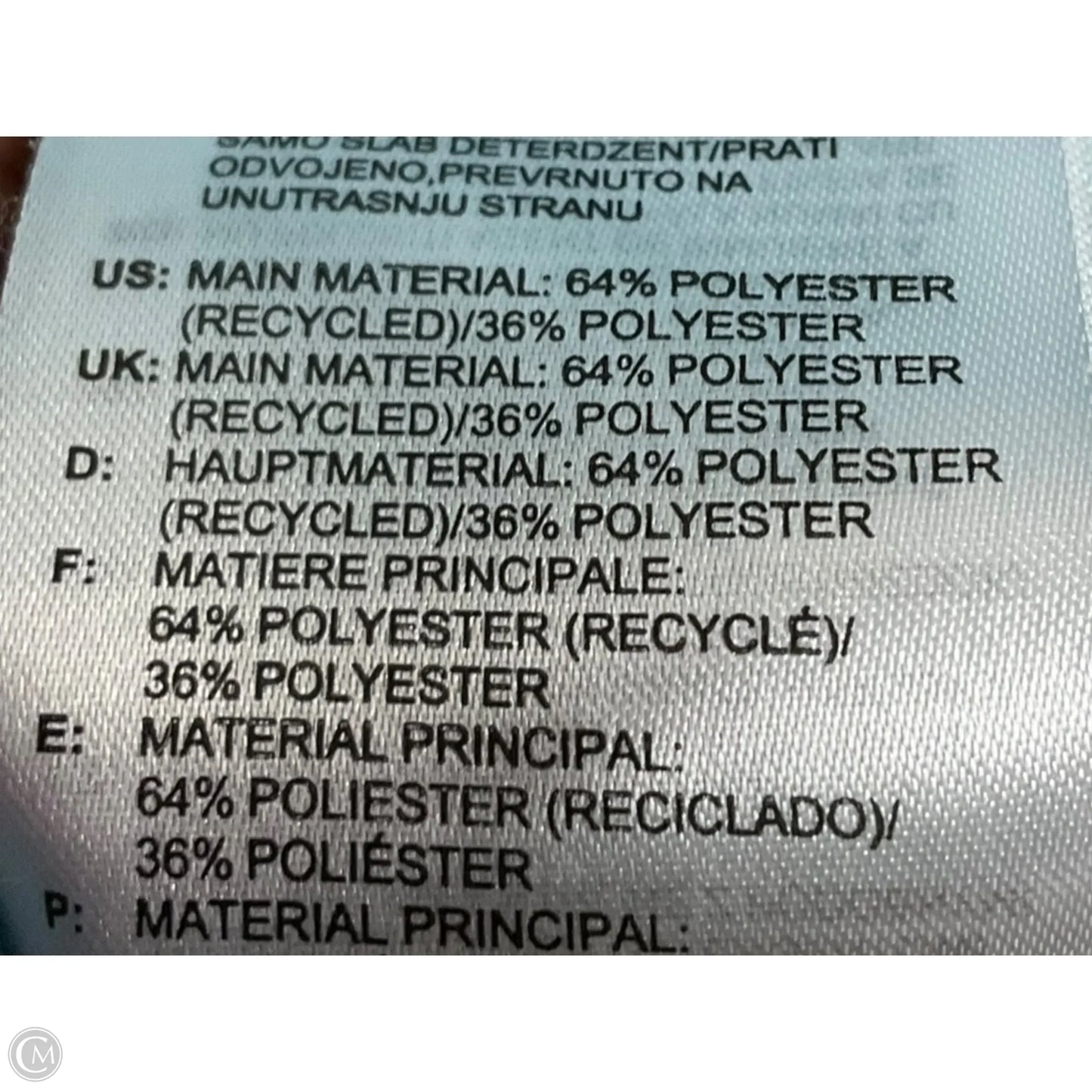 Athletic Top Long Sleeve Crewneck By Adidas In Blue, Size: M