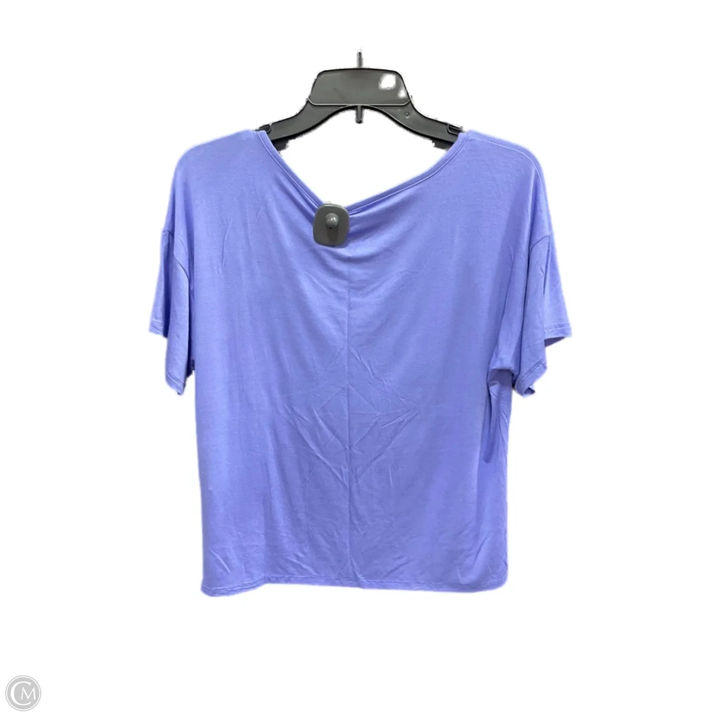 Top Short Sleeve By Inc In Blue, Size: M
