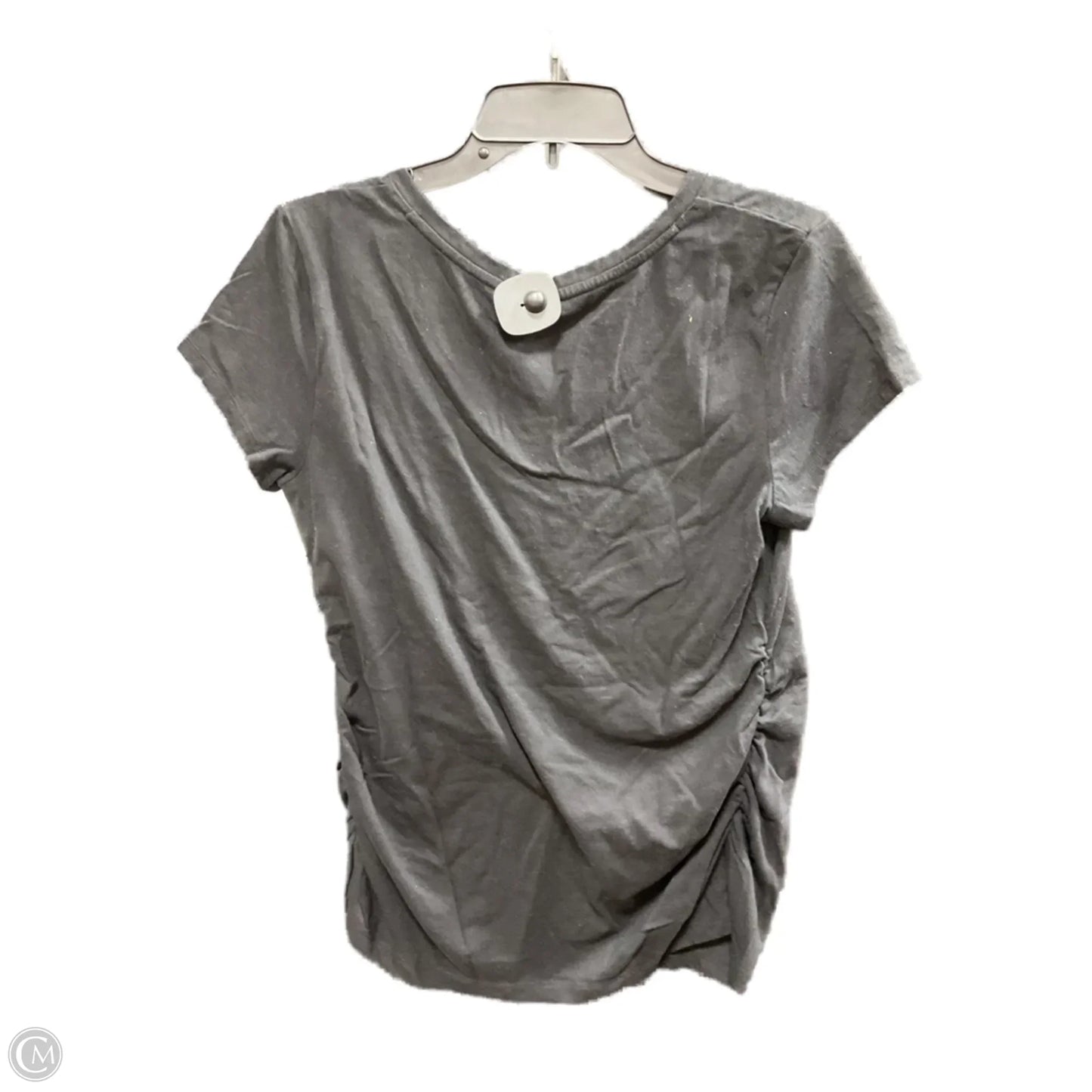 Maternity Top Short Sleeve By A Glow, Size: L