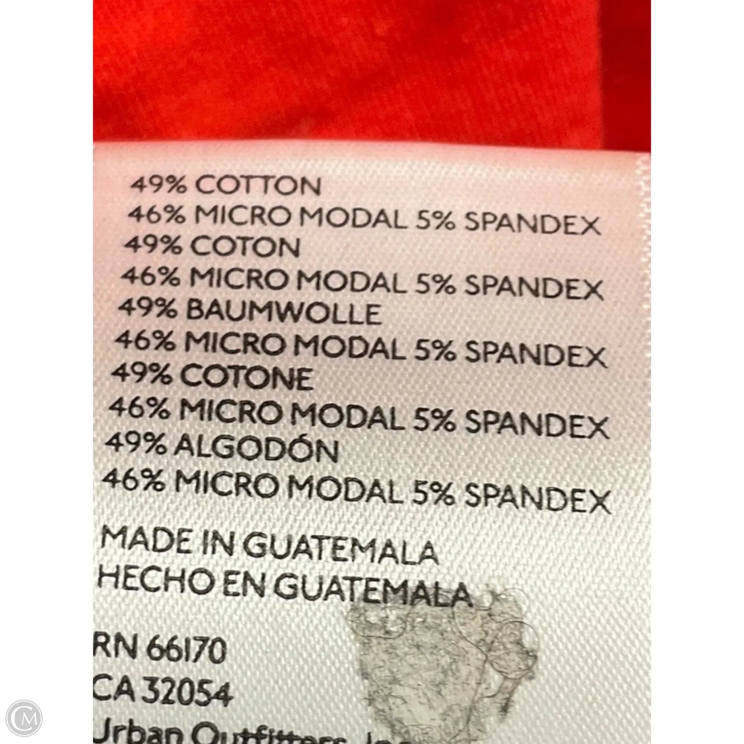 Top Sleeveless By Anthropologie In Red, Size: L