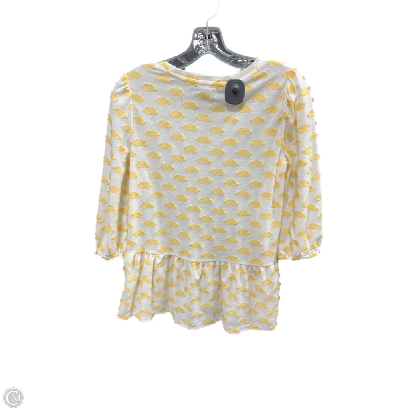 Top Short Sleeve By Versona In Polkadot Pattern, Size: Xs