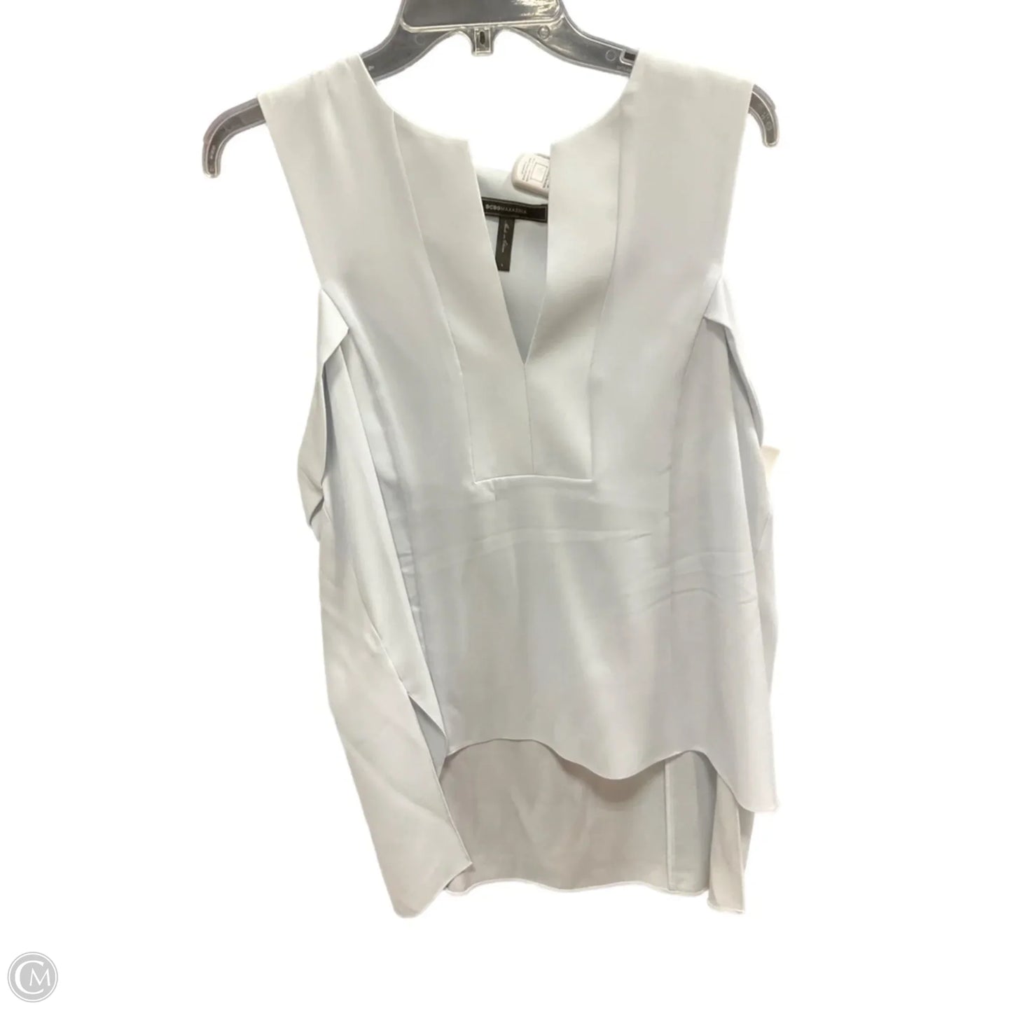 Top Sleeveless By Bcbgmaxazria In Blue, Size: L